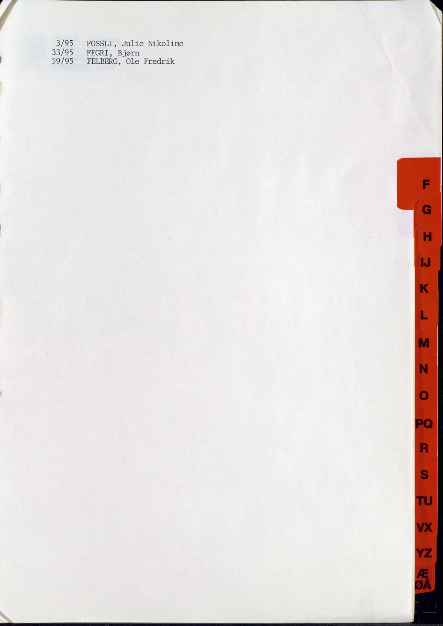 Jevnaker lensmannskontor, AV/SAH-LOJ-008/H/Ha/Haa/L0009: Dødsfallsprotokoller, 1991-1998