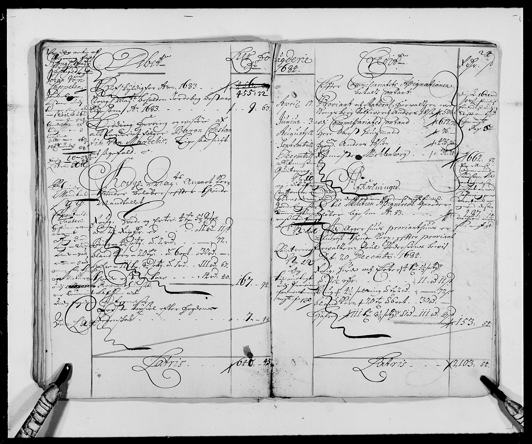 Rentekammeret inntil 1814, Reviderte regnskaper, Fogderegnskap, RA/EA-4092/R27/L1686: Fogderegnskap Lier, 1678-1686, p. 27