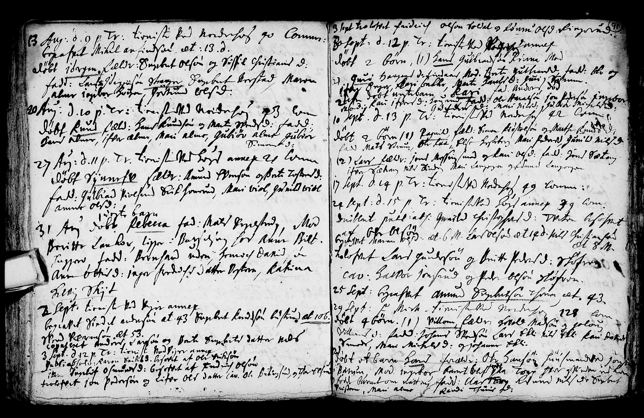 Norderhov kirkebøker, AV/SAKO-A-237/F/Fa/L0001: Parish register (official) no. 1, 1704-1716, p. 91