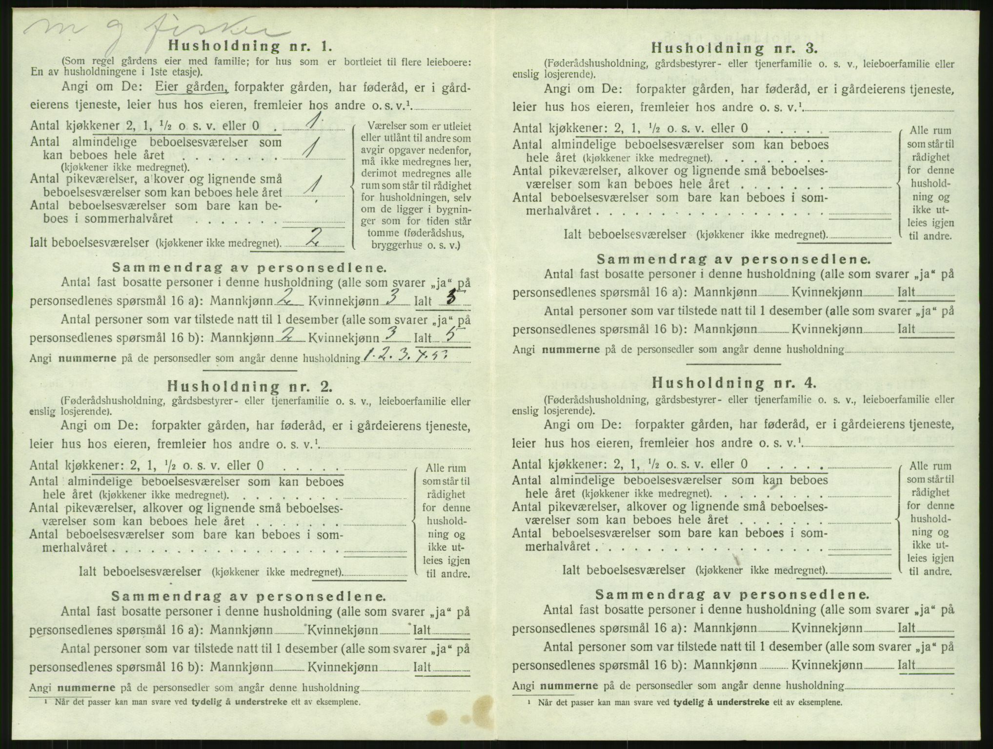 SAT, 1920 census for Eid (MR), 1920, p. 483