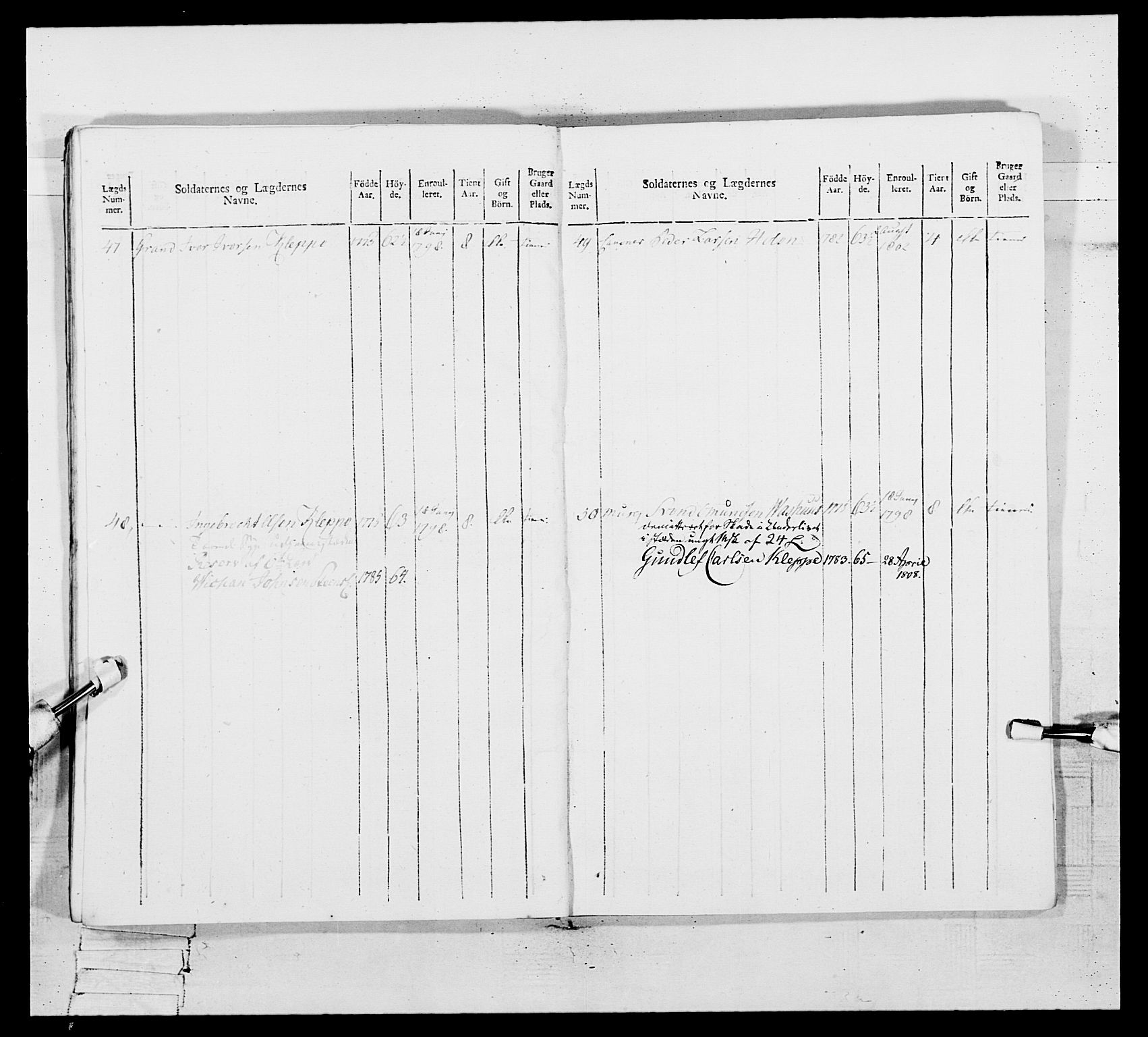 Generalitets- og kommissariatskollegiet, Det kongelige norske kommissariatskollegium, AV/RA-EA-5420/E/Eh/L0109: Vesterlenske nasjonale infanteriregiment, 1806, p. 191