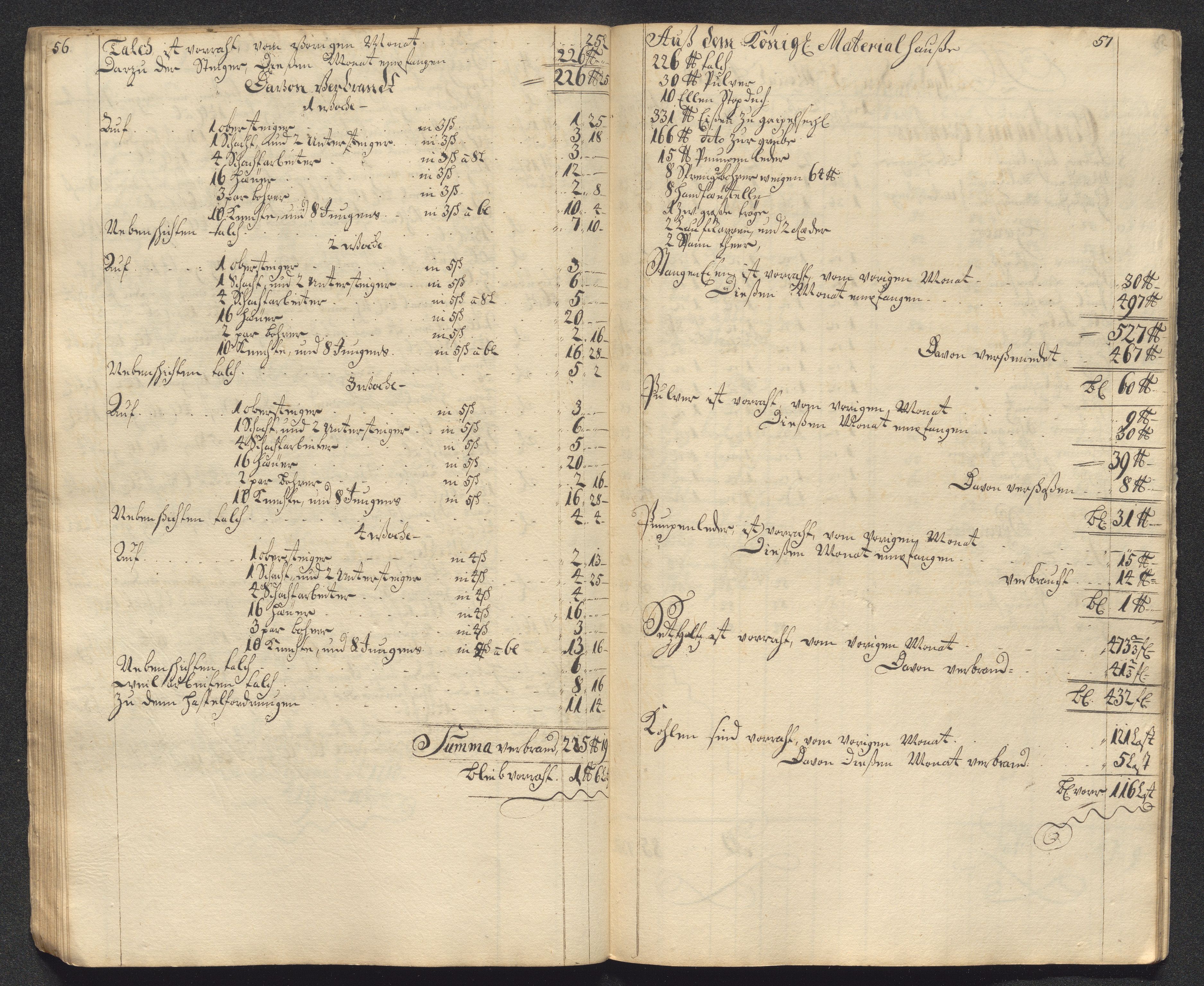 Kongsberg Sølvverk 1623-1816, AV/SAKO-EA-3135/001/D/Dc/Dcd/L0099: Utgiftsregnskap for gruver m.m., 1710, p. 219