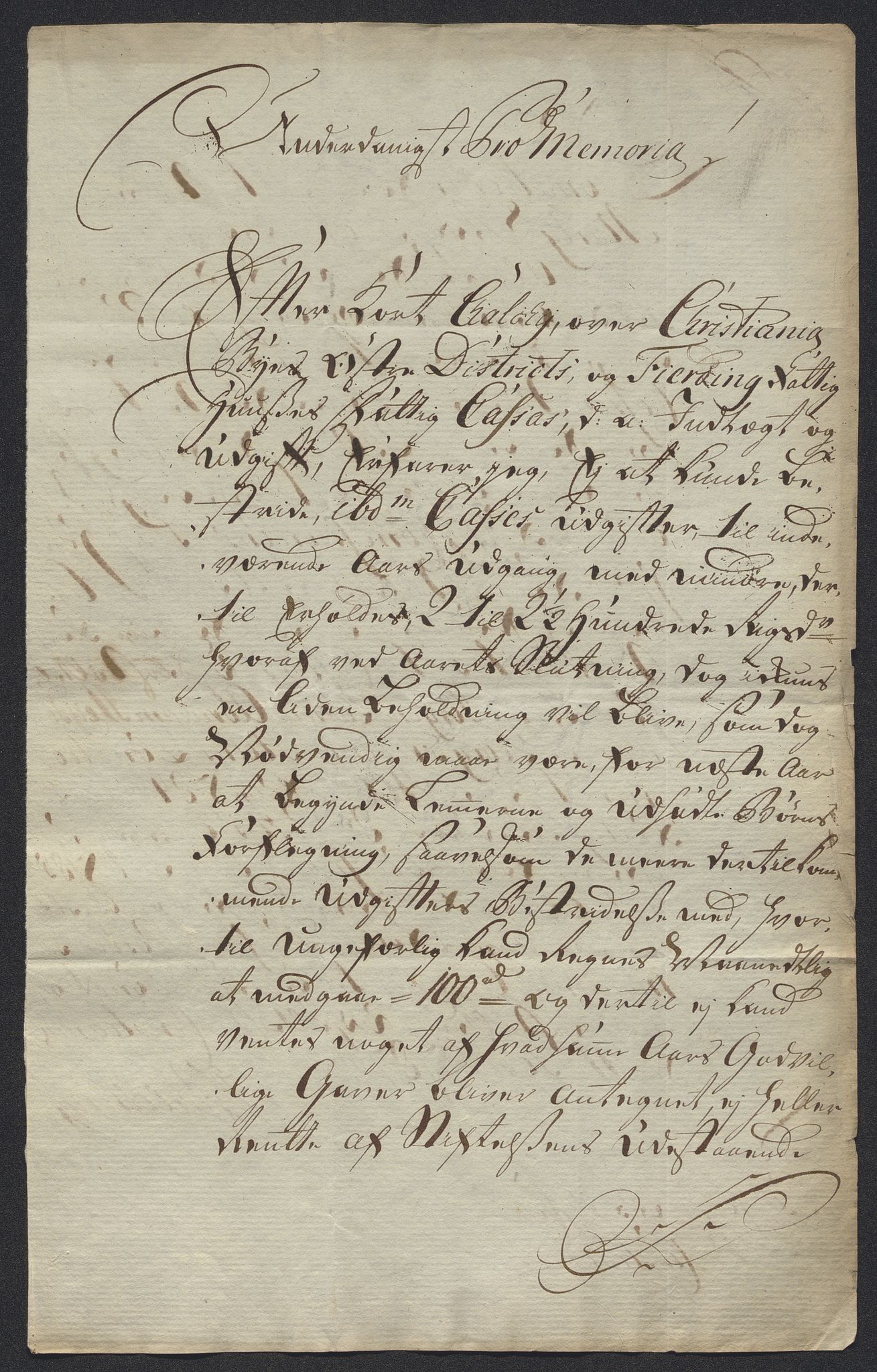 Kristiania tukthus, AV/SAO-A-10644/A/Ad/Adc/L0001: Innkomne skriv, 1740-1789, p. 383