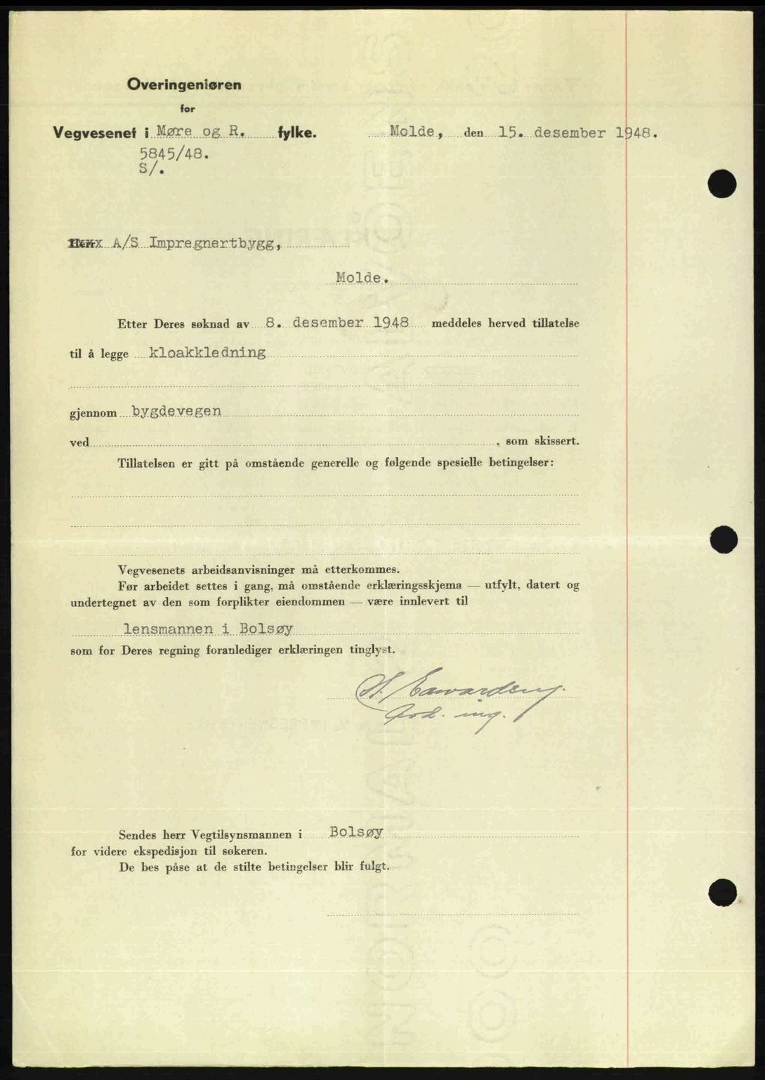 Romsdal sorenskriveri, AV/SAT-A-4149/1/2/2C: Mortgage book no. A28, 1948-1949, Diary no: : 7/1949