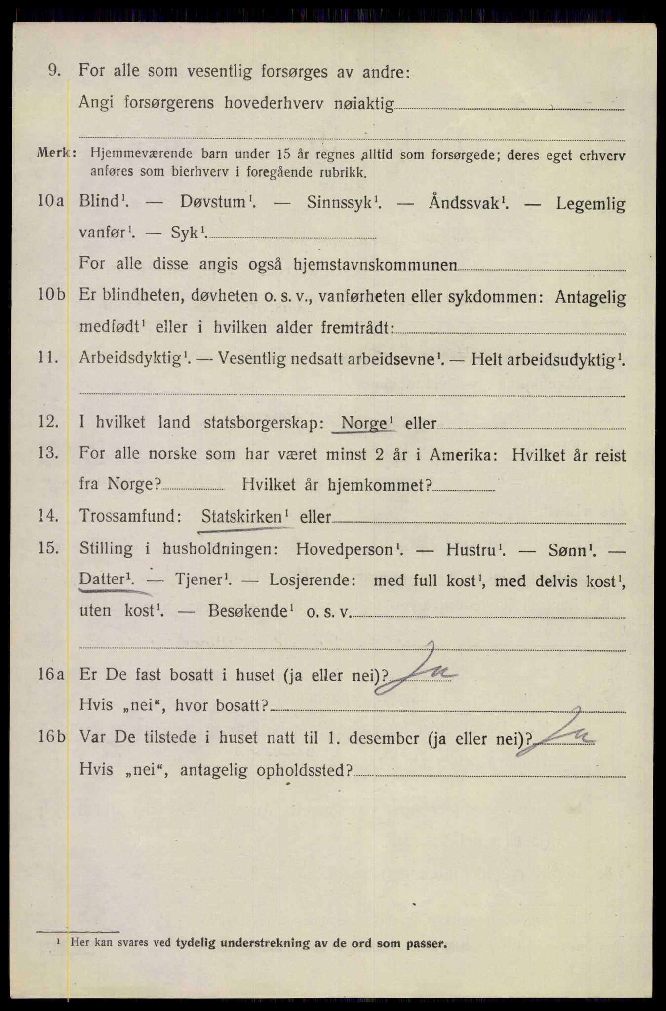 SAKO, 1920 census for Sande, 1920, p. 8385