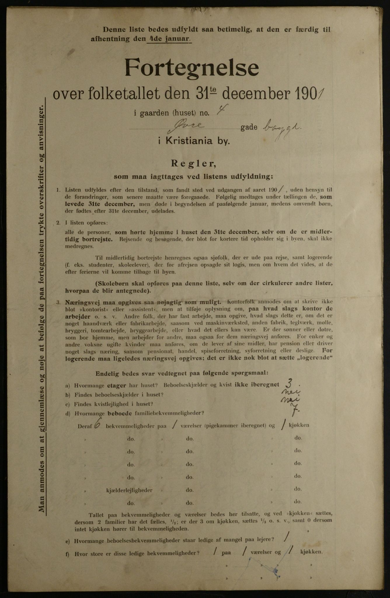 OBA, Municipal Census 1901 for Kristiania, 1901, p. 19741