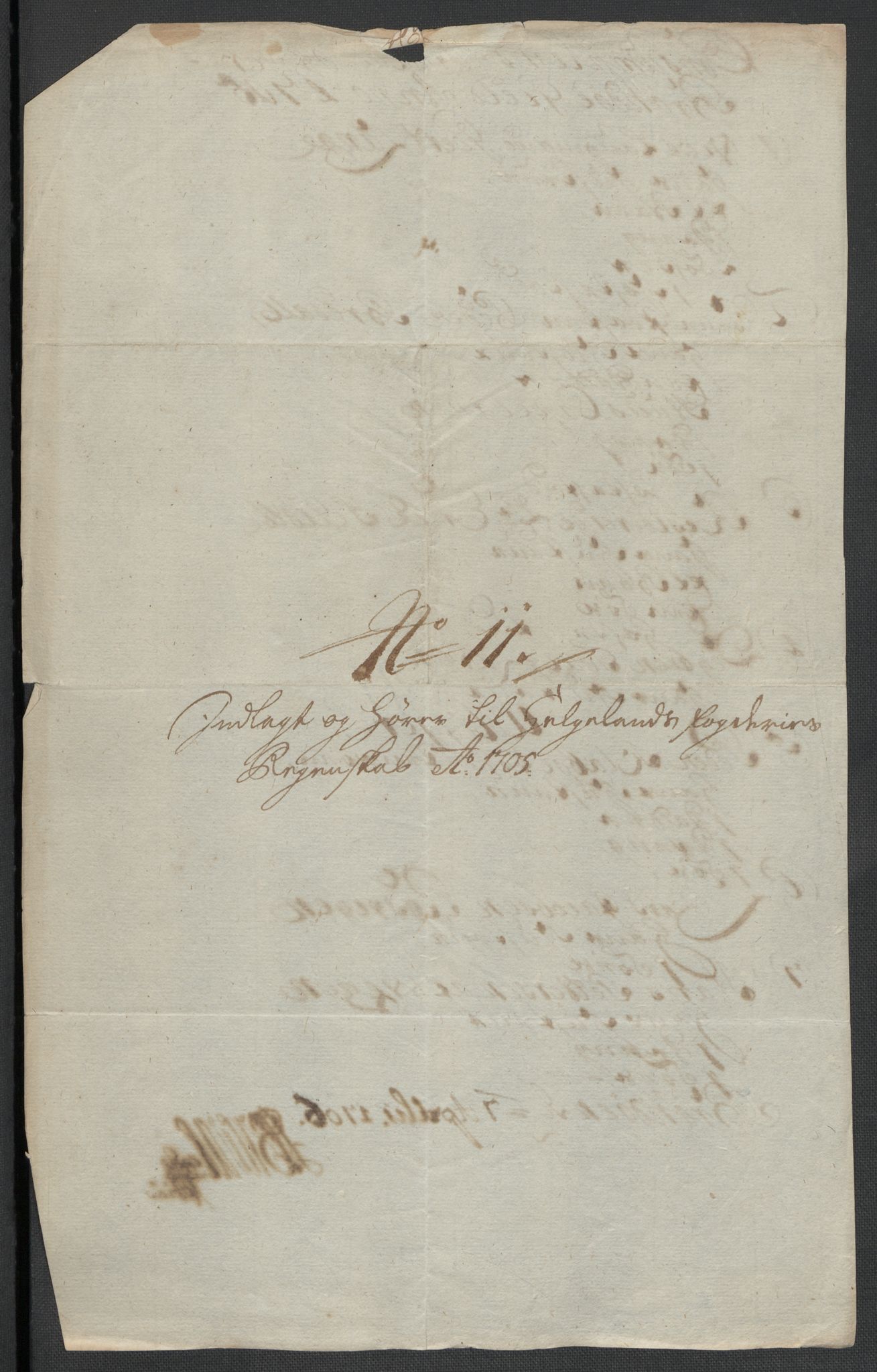 Rentekammeret inntil 1814, Reviderte regnskaper, Fogderegnskap, AV/RA-EA-4092/R65/L4508: Fogderegnskap Helgeland, 1702-1705, p. 493