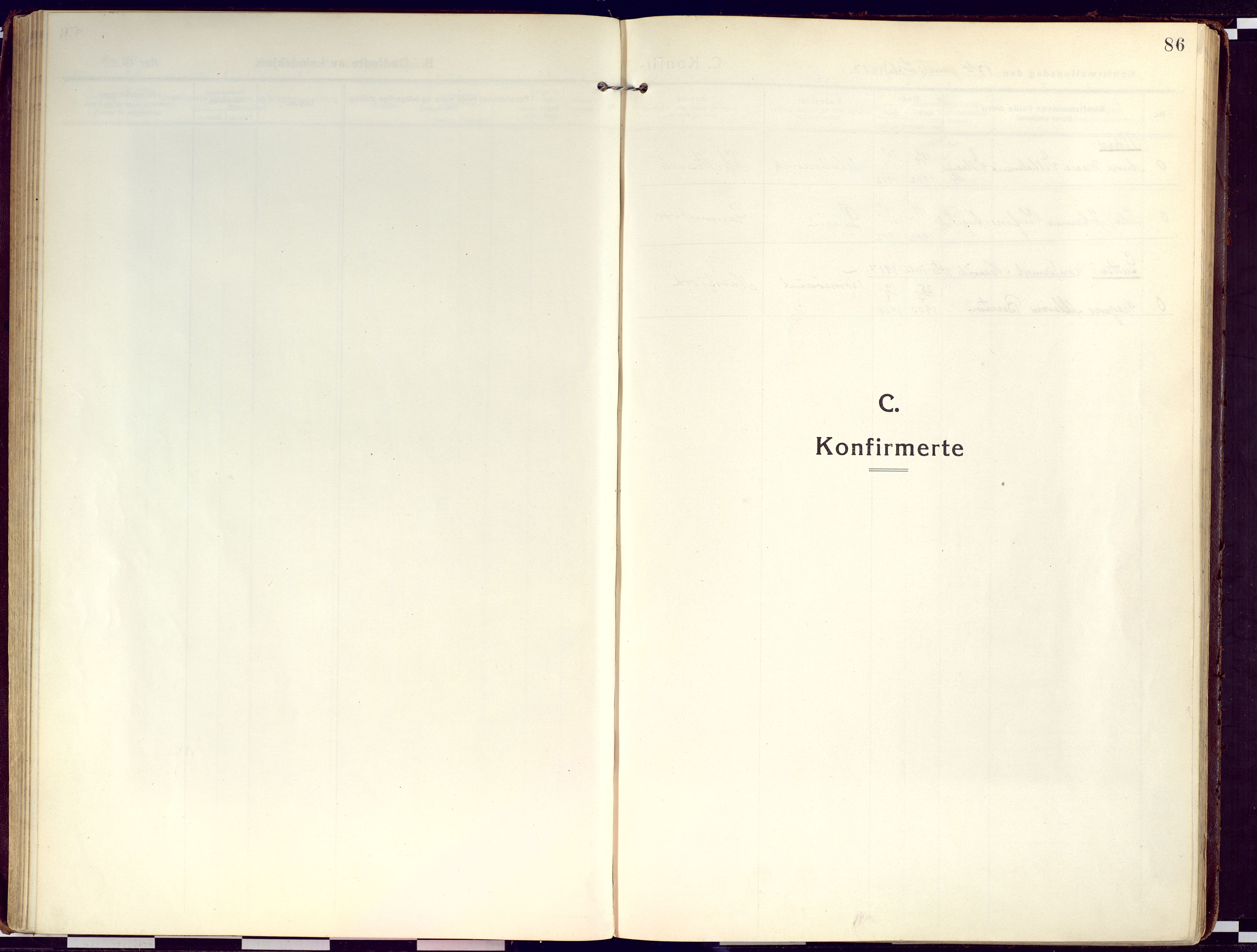 Loppa sokneprestkontor, SATØ/S-1339/H/Ha/L0012kirke: Parish register (official) no. 12, 1917-1932, p. 86