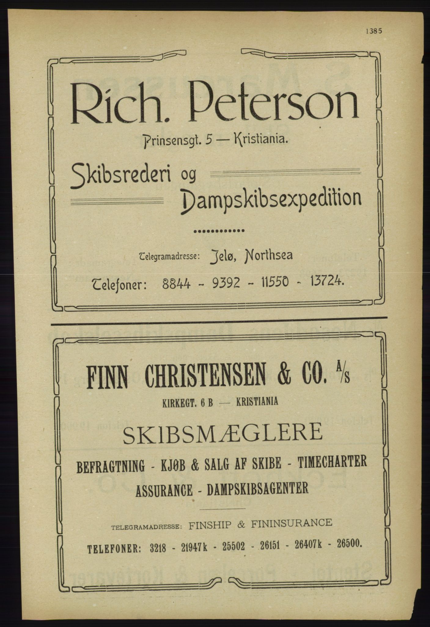 Kristiania/Oslo adressebok, PUBL/-, 1918, p. 1538