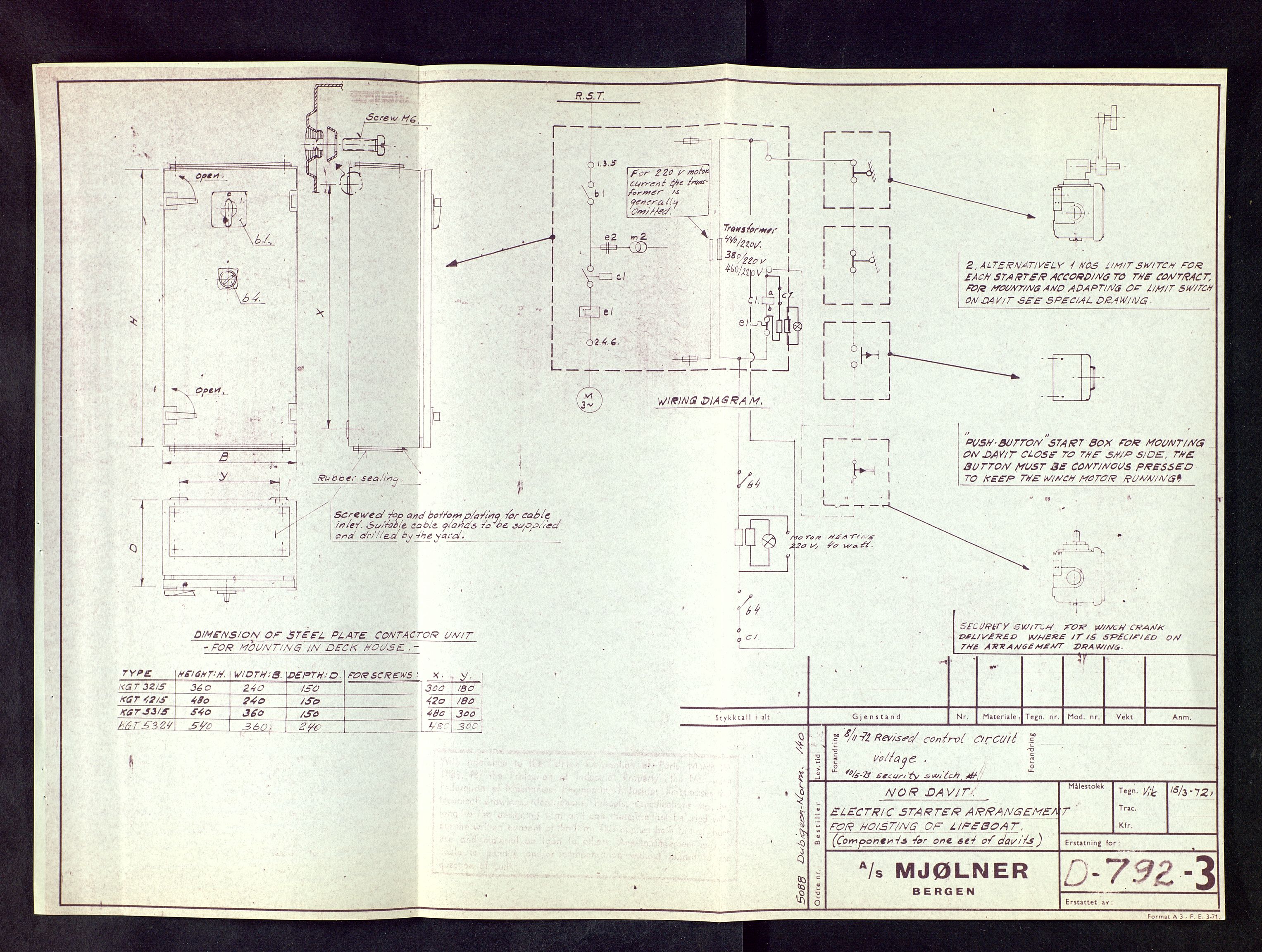 Pa 1503 - Stavanger Drilling AS, AV/SAST-A-101906/2/E/Eb/Eba/L0006: Sak og korrespondanse, 1976-1980