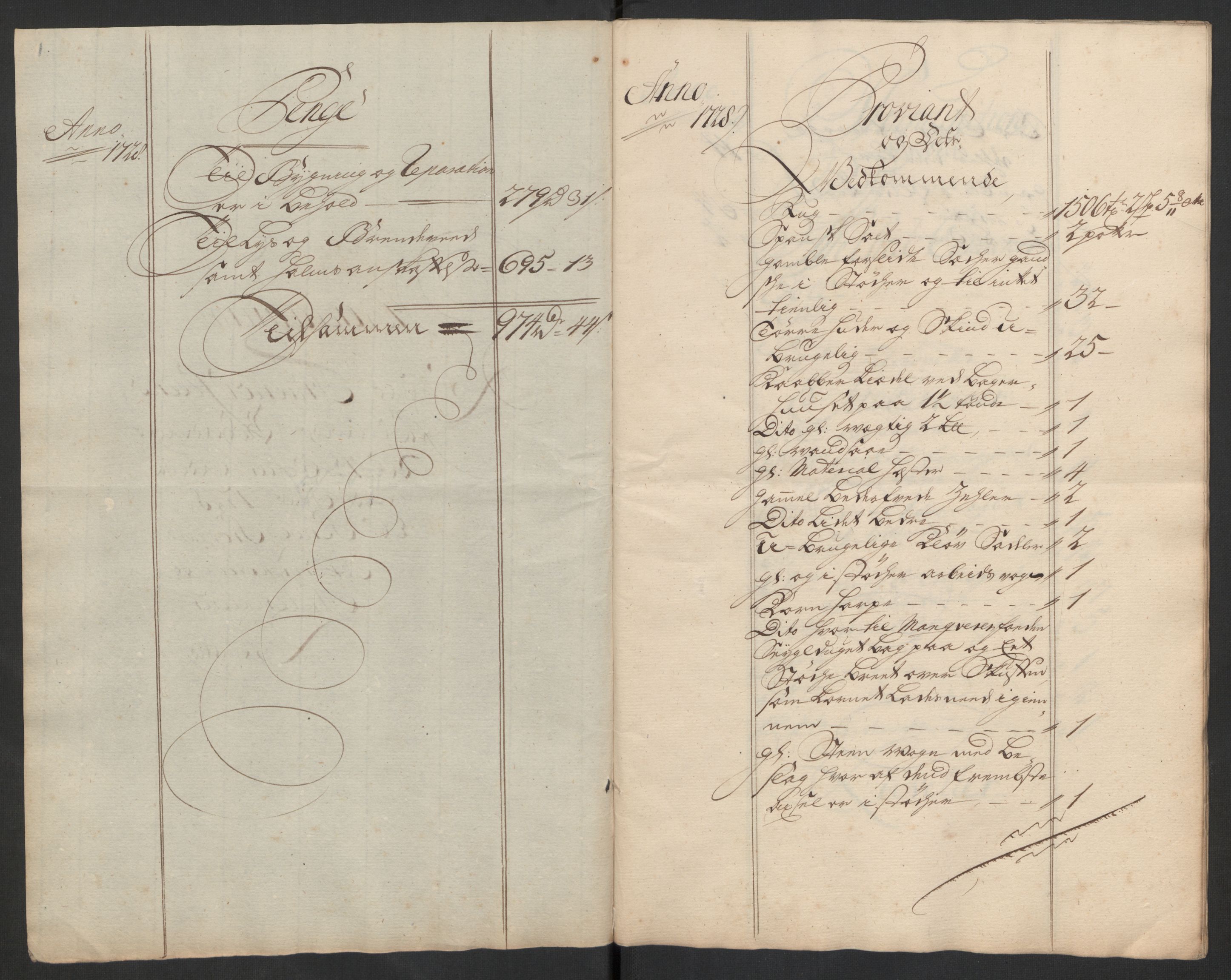 Kommanderende general (KG I) med Det norske krigsdirektorium, AV/RA-EA-5419/D/L0153: Fredriksten festning: Brev, inventarfortegnelser og regnskapsekstrakter, 1724-1729, p. 618