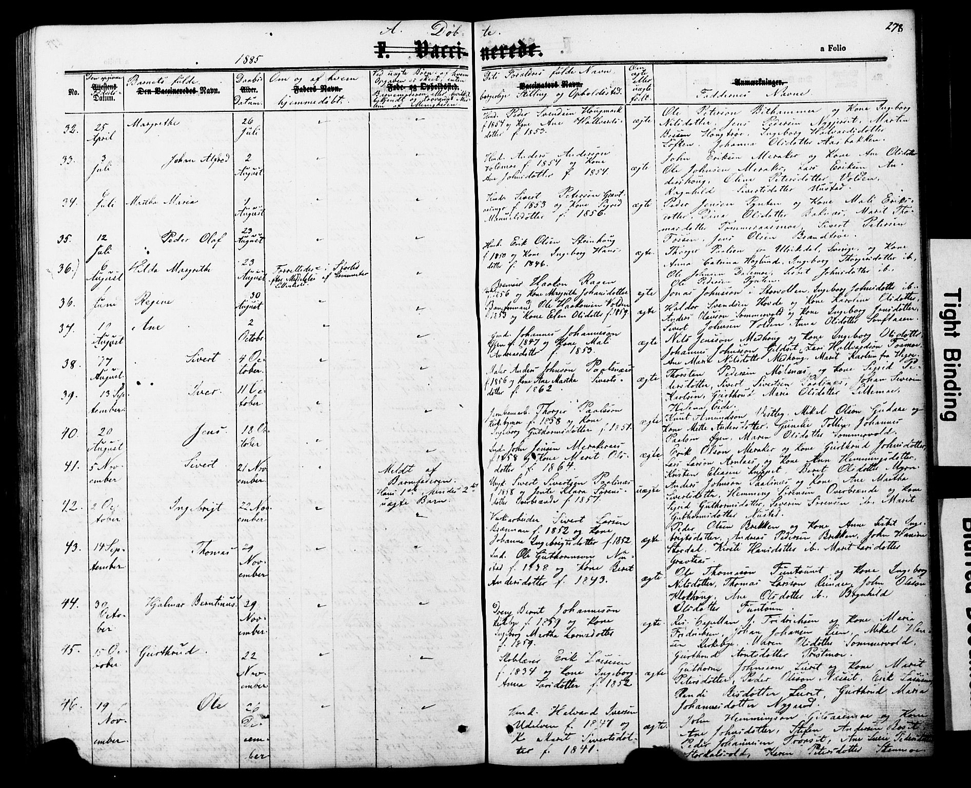 Ministerialprotokoller, klokkerbøker og fødselsregistre - Nord-Trøndelag, SAT/A-1458/706/L0049: Parish register (copy) no. 706C01, 1864-1895, p. 278