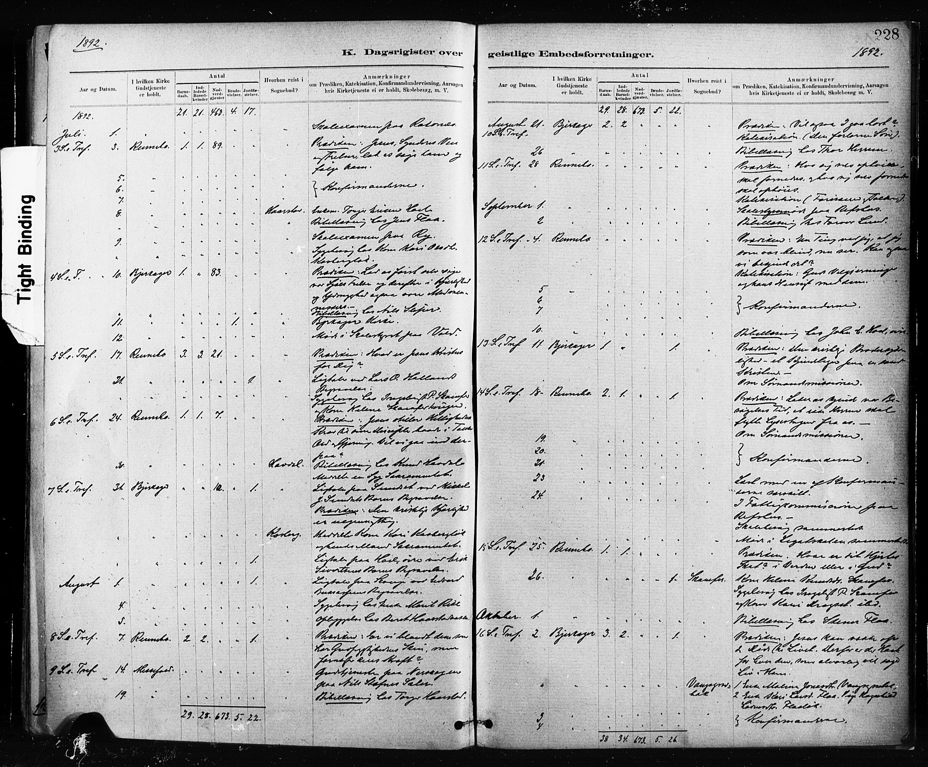 Ministerialprotokoller, klokkerbøker og fødselsregistre - Sør-Trøndelag, AV/SAT-A-1456/674/L0871: Parish register (official) no. 674A03, 1880-1896, p. 228