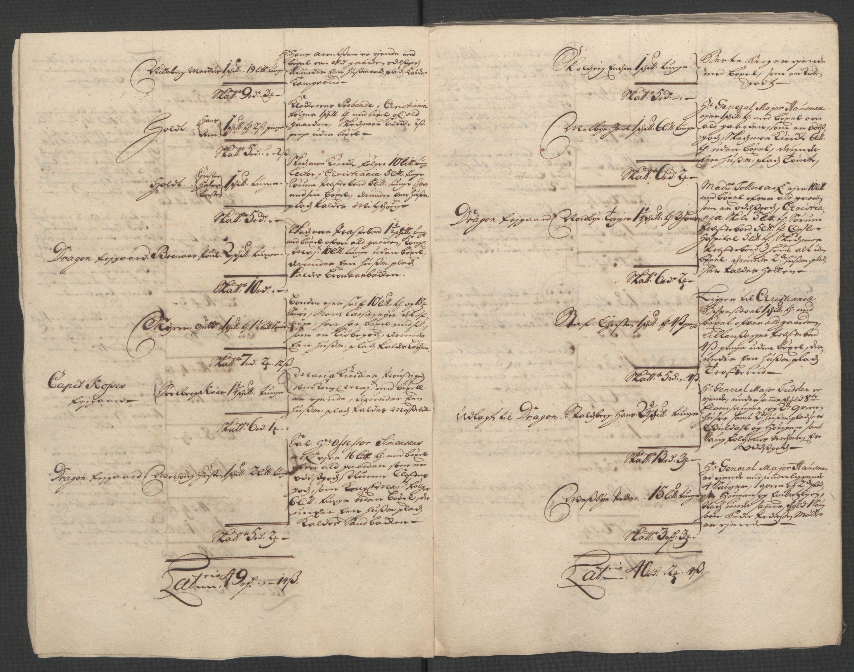 Rentekammeret inntil 1814, Reviderte regnskaper, Fogderegnskap, AV/RA-EA-4092/R11/L0590: Fogderegnskap Nedre Romerike, 1706-1707, p. 246