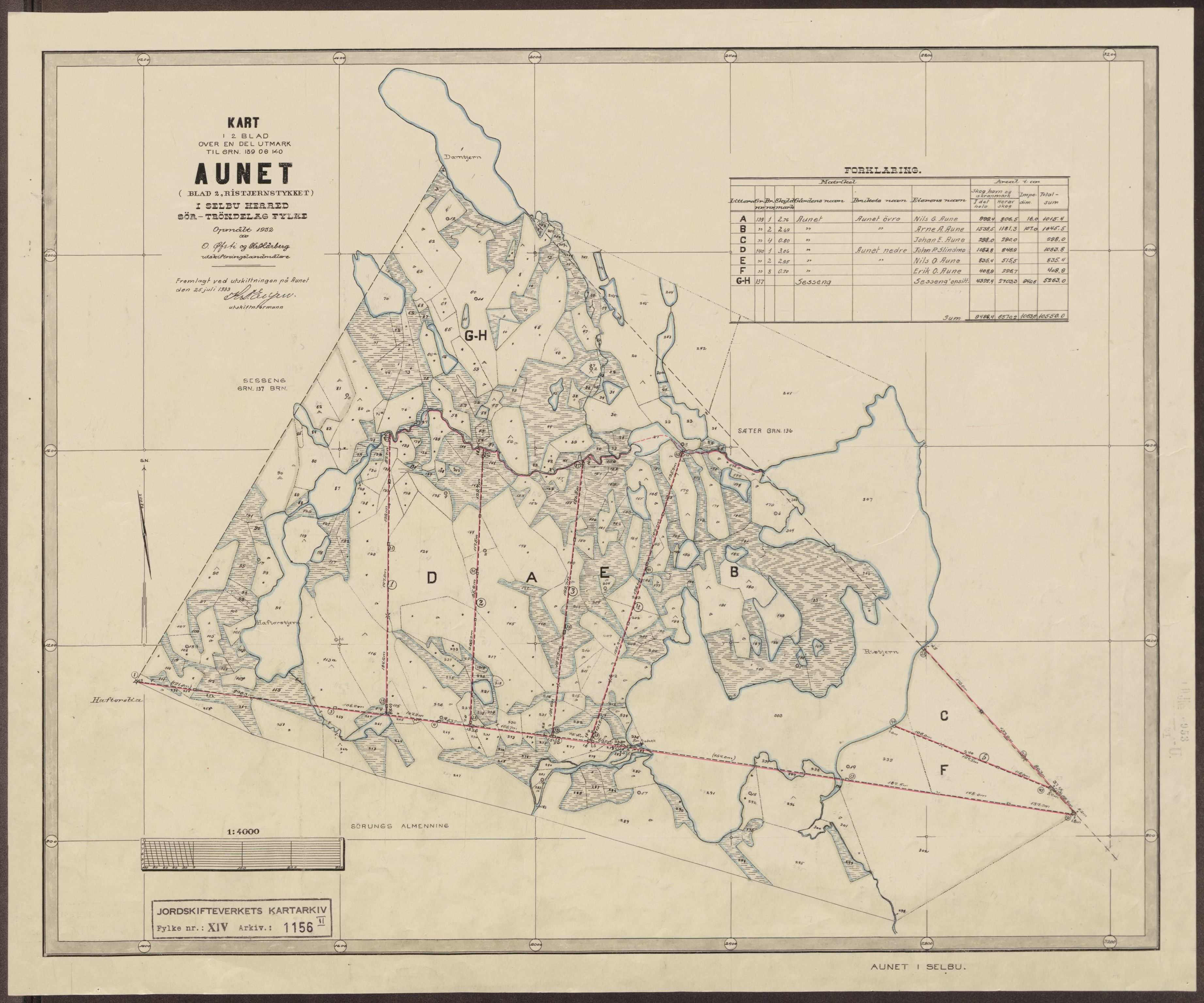 Jordskifteverkets kartarkiv, AV/RA-S-3929/T, 1859-1988, p. 1834