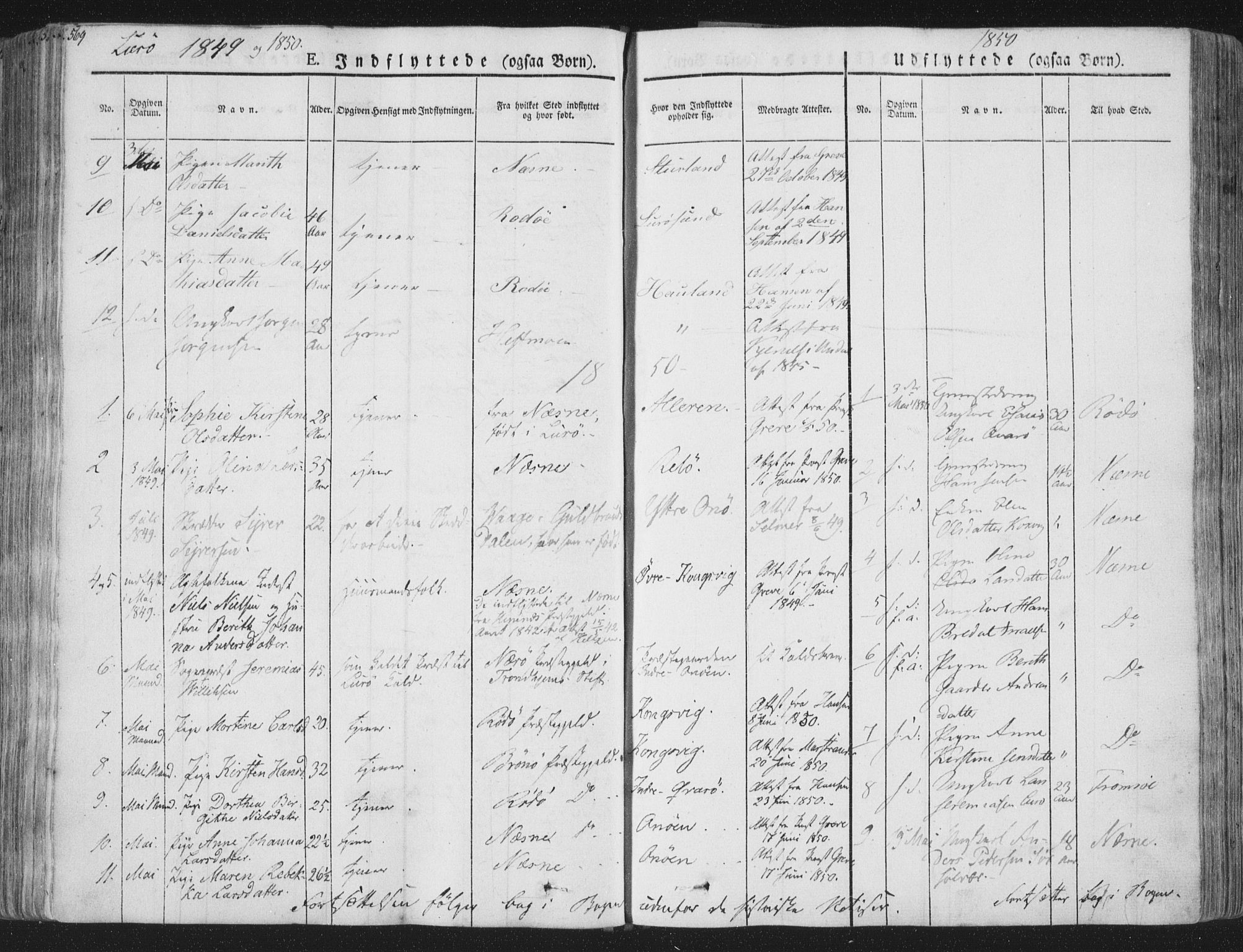 Ministerialprotokoller, klokkerbøker og fødselsregistre - Nordland, SAT/A-1459/839/L0566: Parish register (official) no. 839A03, 1825-1862, p. 569