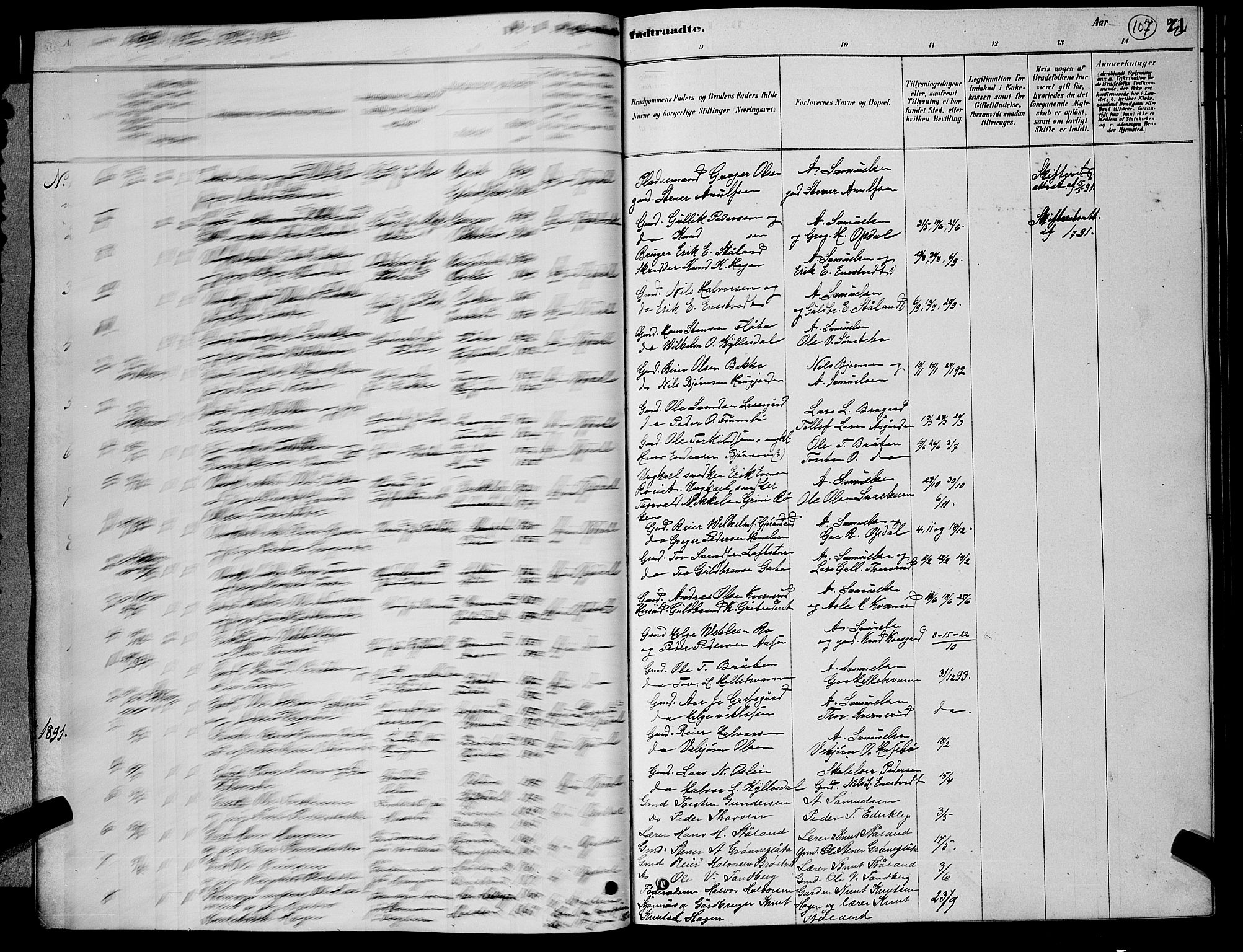 Nore kirkebøker, SAKO/A-238/G/Gb/L0002: Parish register (copy) no. II 2, 1878-1894, p. 107