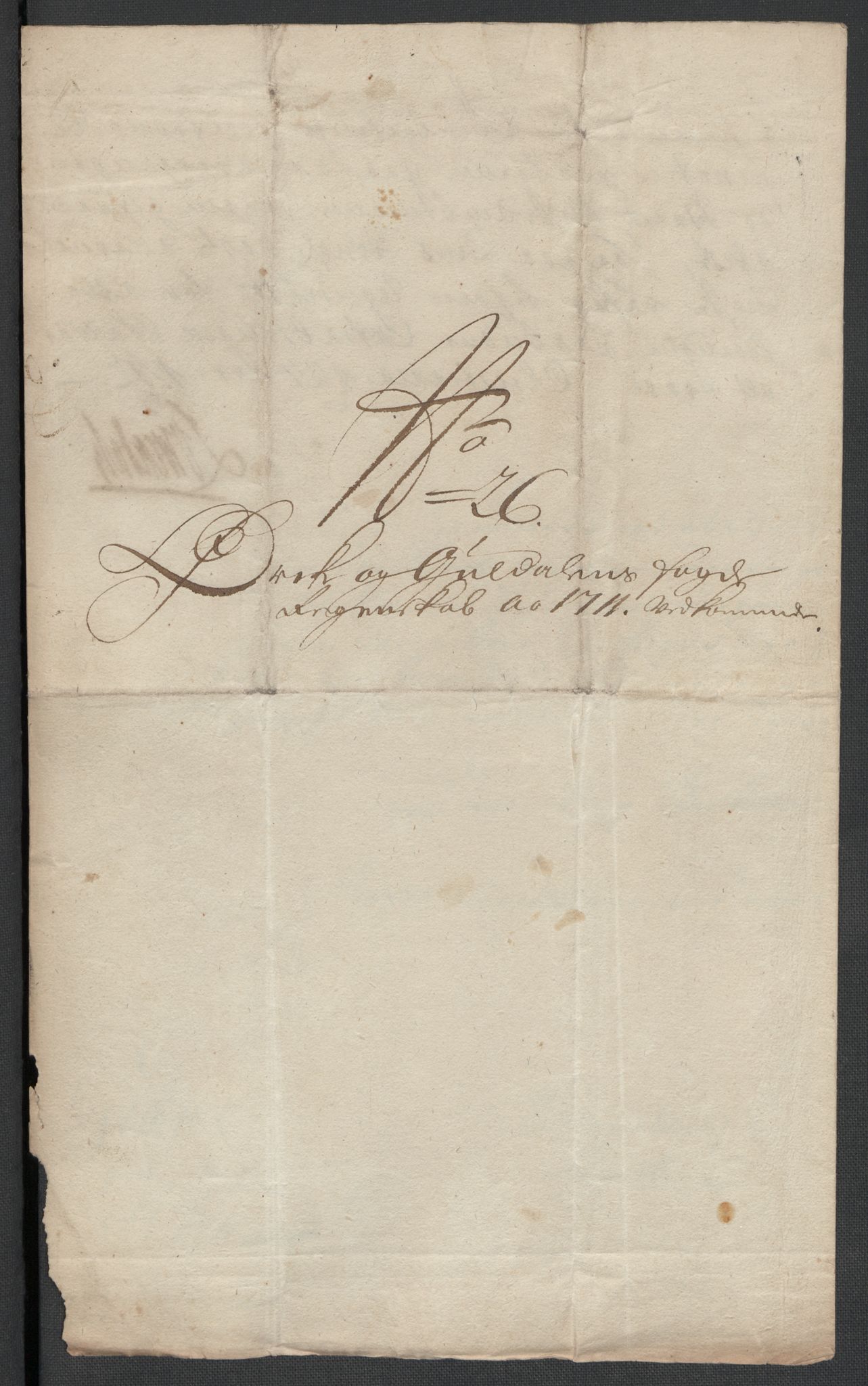 Rentekammeret inntil 1814, Reviderte regnskaper, Fogderegnskap, RA/EA-4092/R60/L3961: Fogderegnskap Orkdal og Gauldal, 1711, p. 156