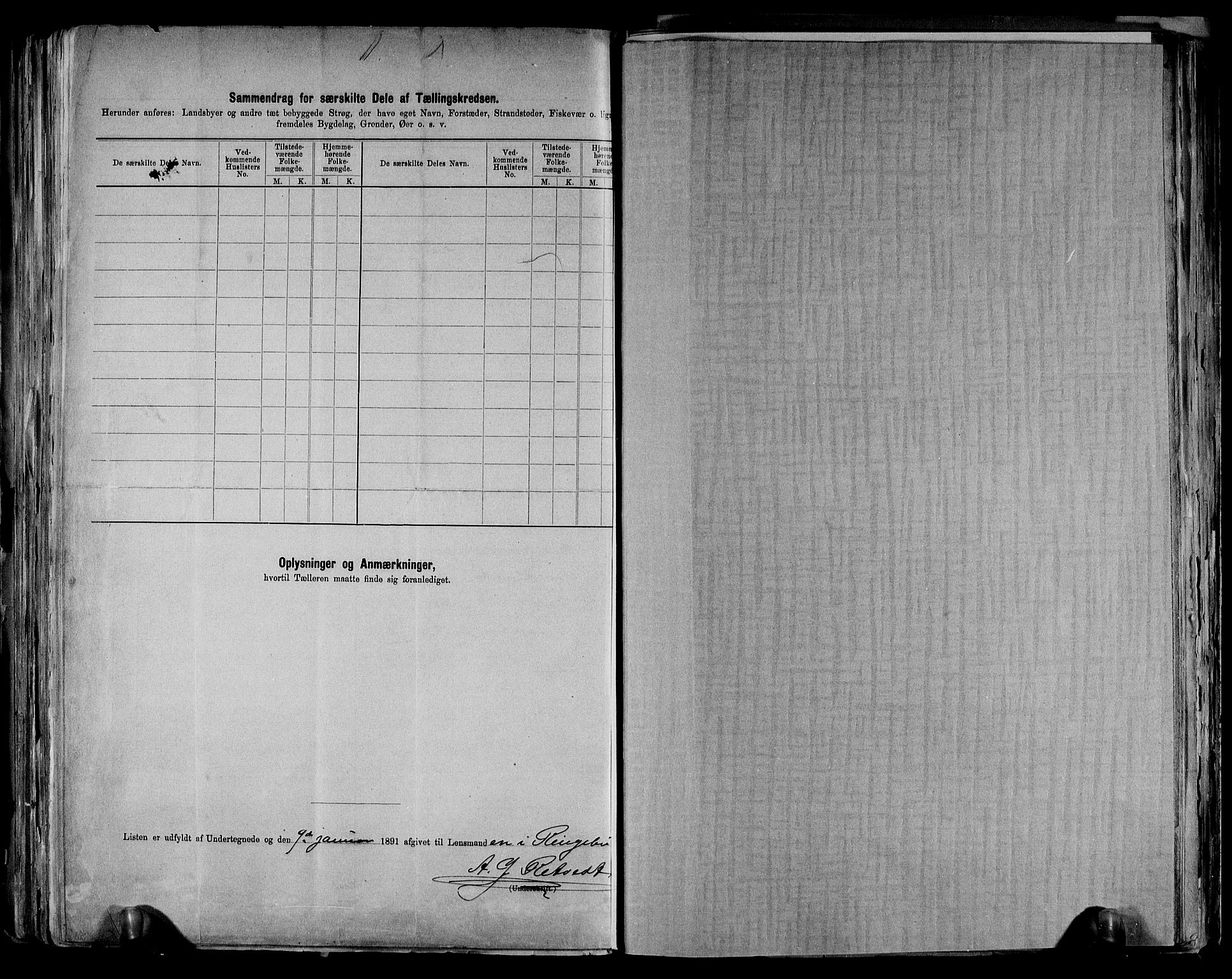 RA, 1891 census for 0520 Ringebu, 1891, p. 29