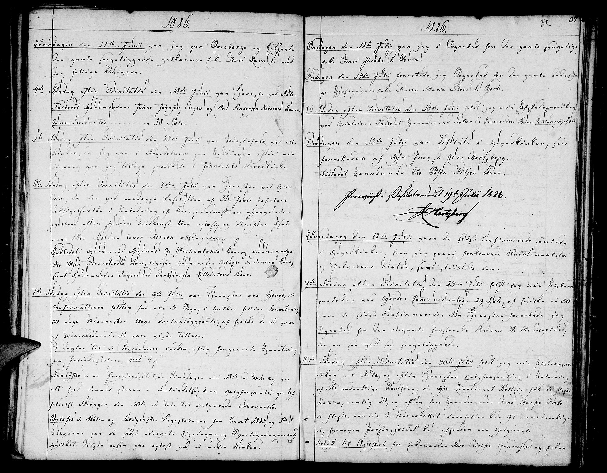 Etne sokneprestembete, AV/SAB-A-75001/H/Haa: Parish register (official) no. A 5, 1808-1817, p. 32