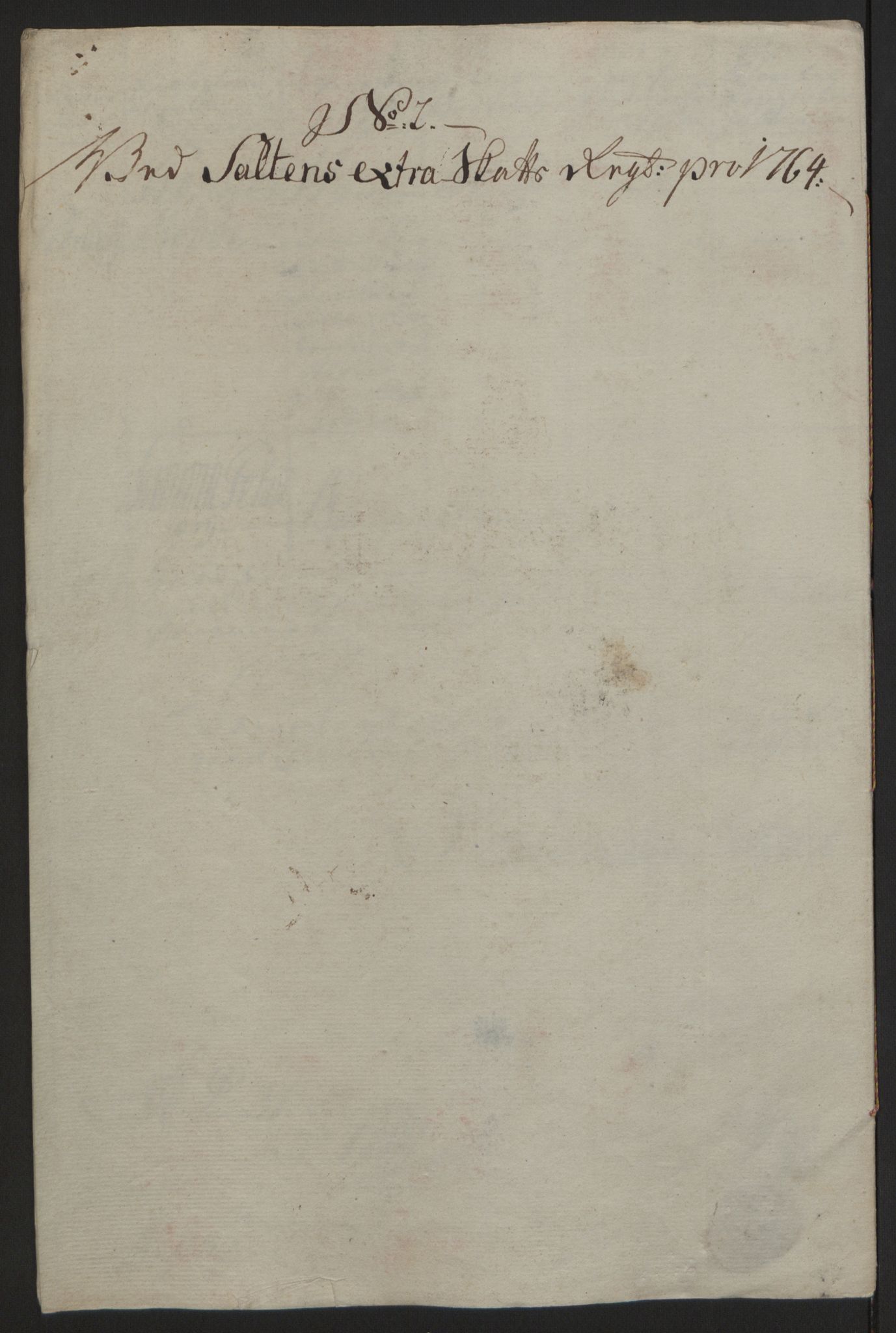 Rentekammeret inntil 1814, Reviderte regnskaper, Fogderegnskap, AV/RA-EA-4092/R66/L4670: Ekstraskatten Salten, 1762-1764, p. 191