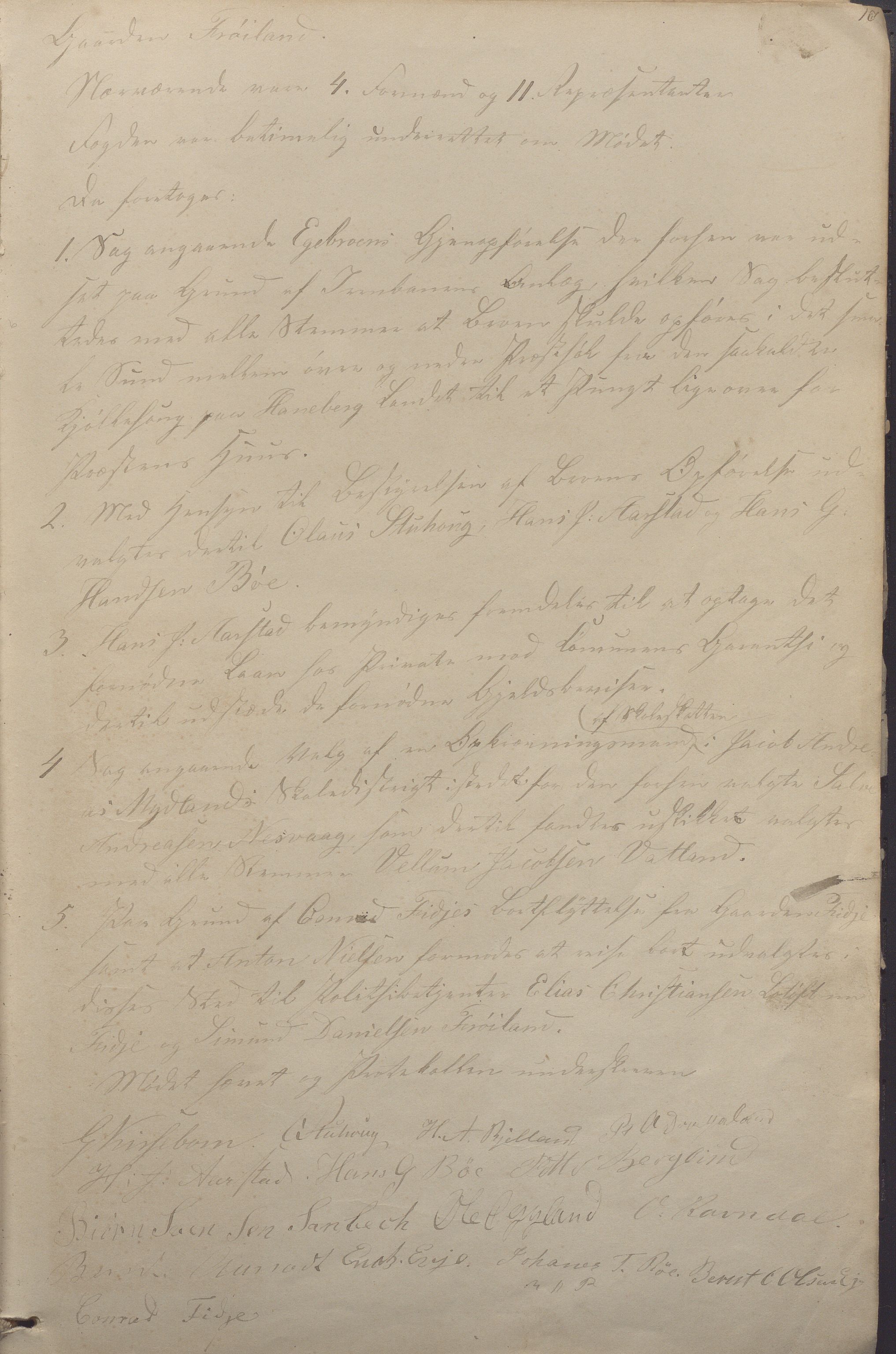 Sokndal kommune - Formannskapet/Sentraladministrasjonen, IKAR/K-101099/A/L0001: Forhandlingsprotokoll, 1863-1886, p. 16a