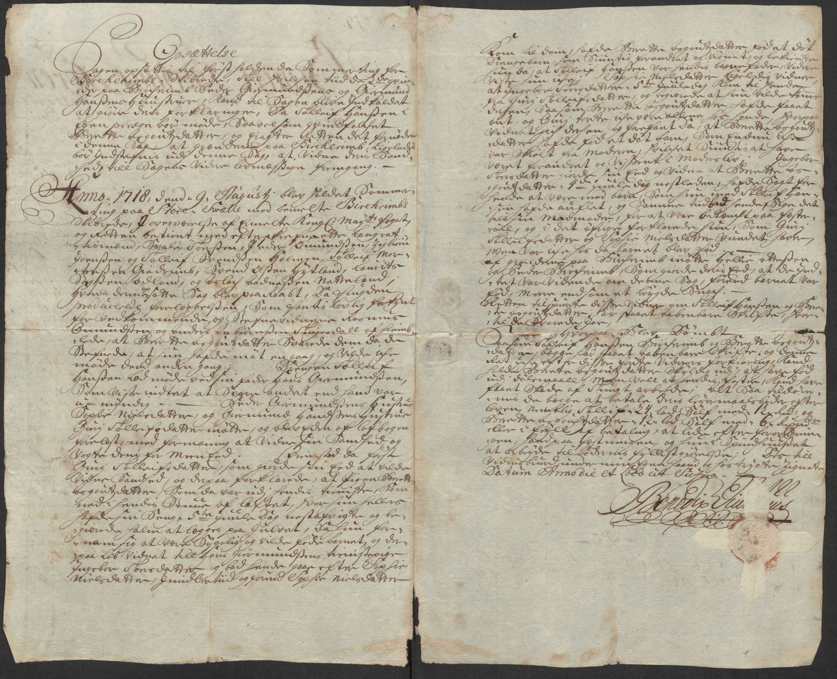 Rentekammeret inntil 1814, Reviderte regnskaper, Fogderegnskap, AV/RA-EA-4092/R46/L2743: Fogderegnskap Jæren og Dalane, 1718, p. 272