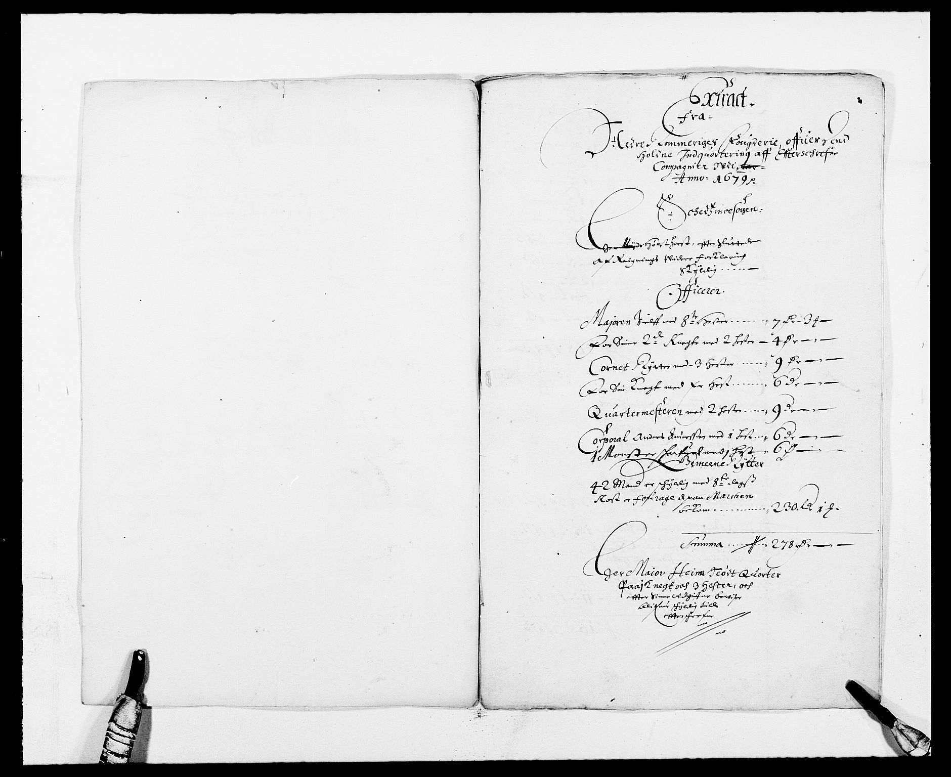 Rentekammeret inntil 1814, Reviderte regnskaper, Fogderegnskap, AV/RA-EA-4092/R11/L0568: Fogderegnskap Nedre Romerike, 1679, p. 228