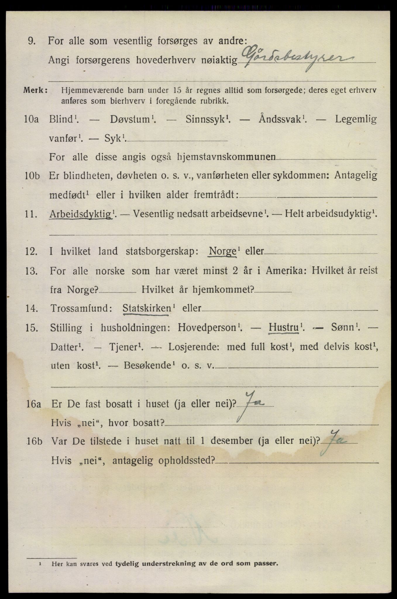 SAKO, 1920 census for Drangedal, 1920, p. 6144