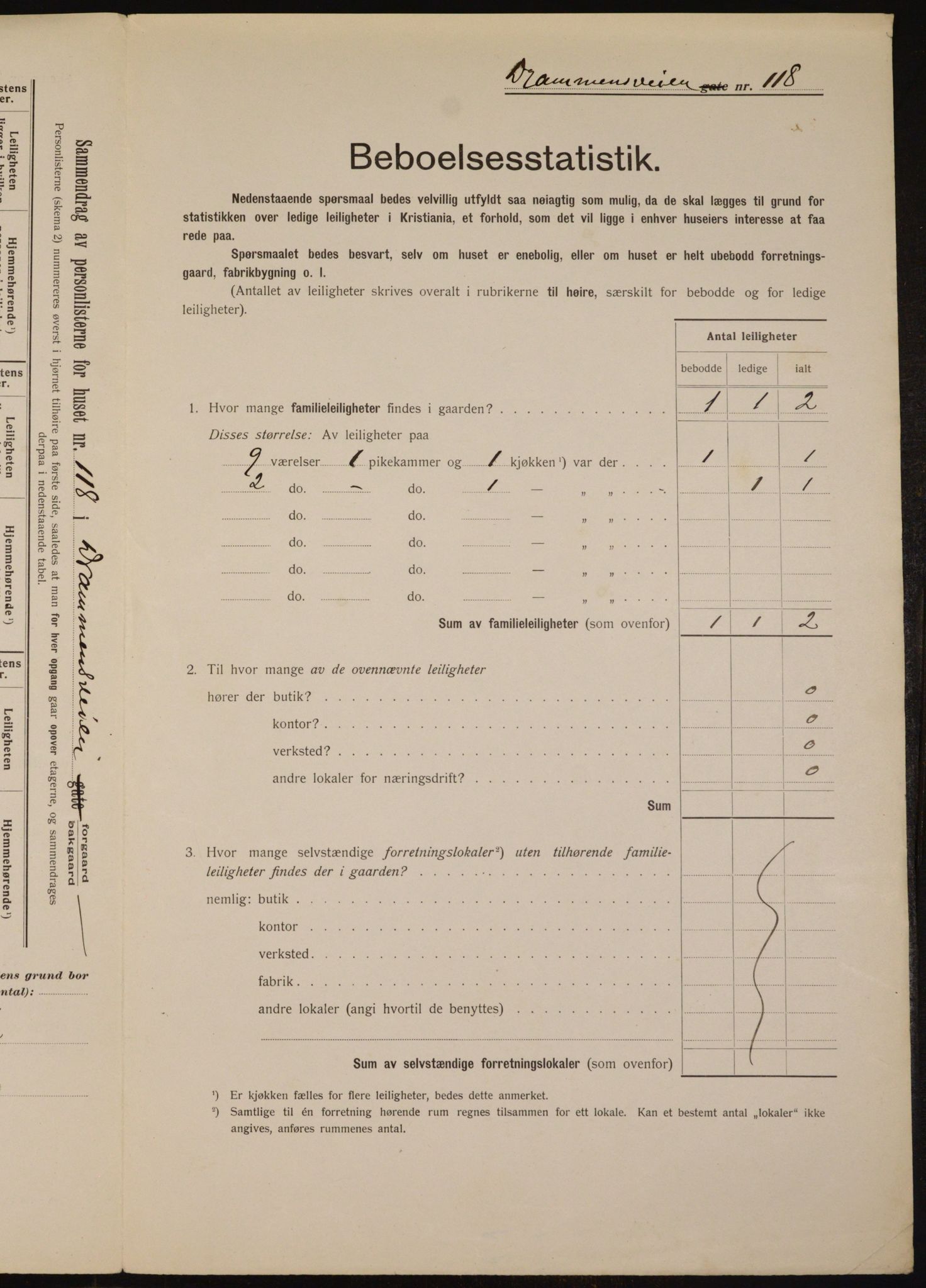 OBA, Municipal Census 1912 for Kristiania, 1912, p. 17002