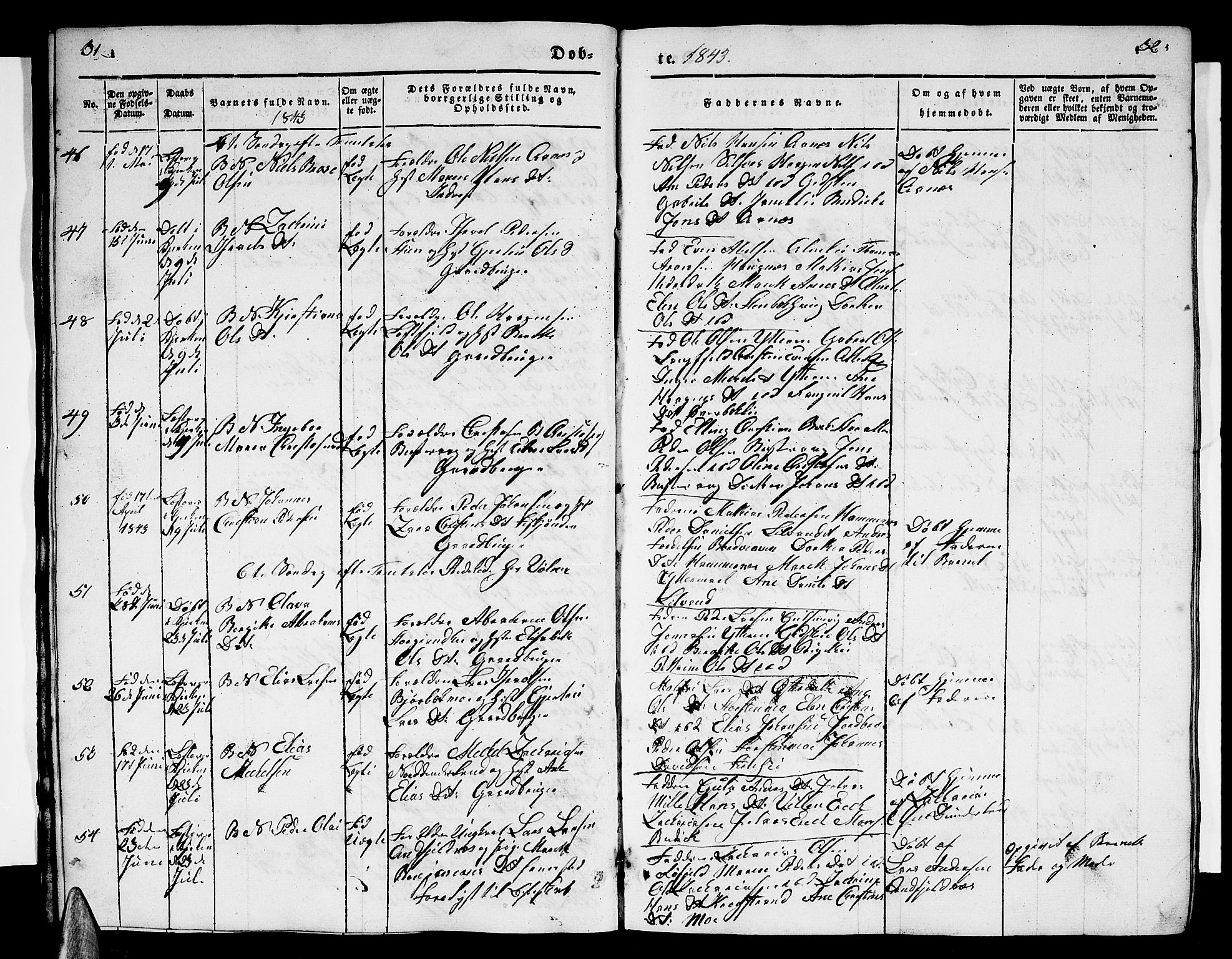 Ministerialprotokoller, klokkerbøker og fødselsregistre - Nordland, AV/SAT-A-1459/827/L0413: Parish register (copy) no. 827C02, 1842-1852, p. 31-32