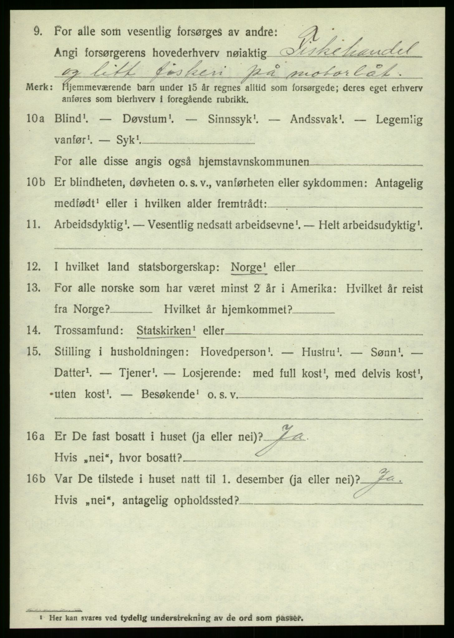 SAB, 1920 census for Askøy, 1920, p. 8839