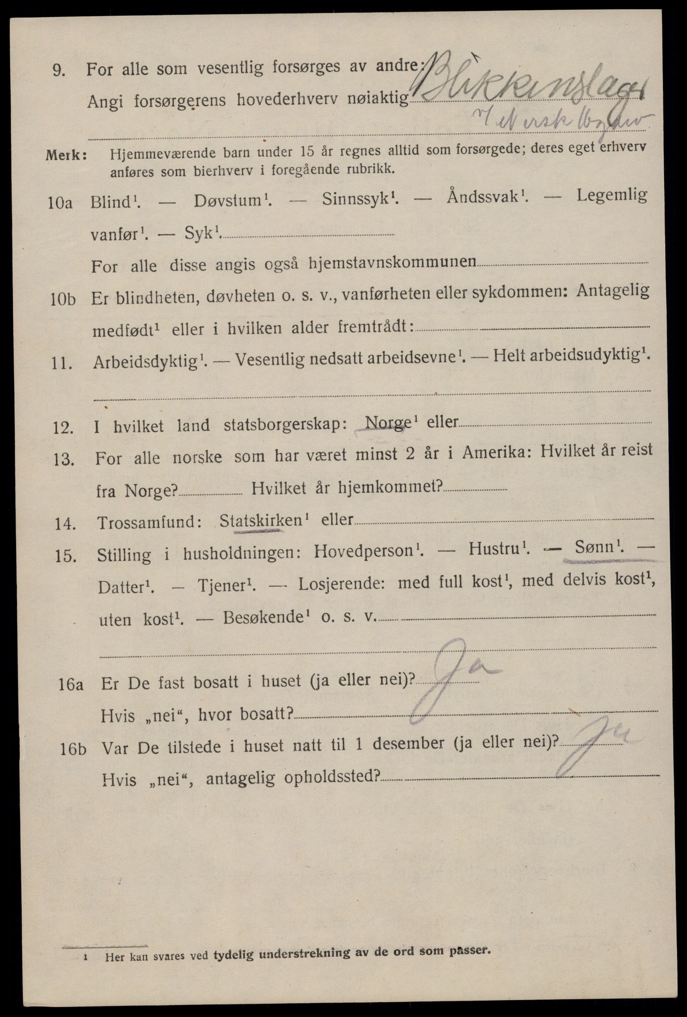 SAKO, 1920 census for Tinn, 1920, p. 8859