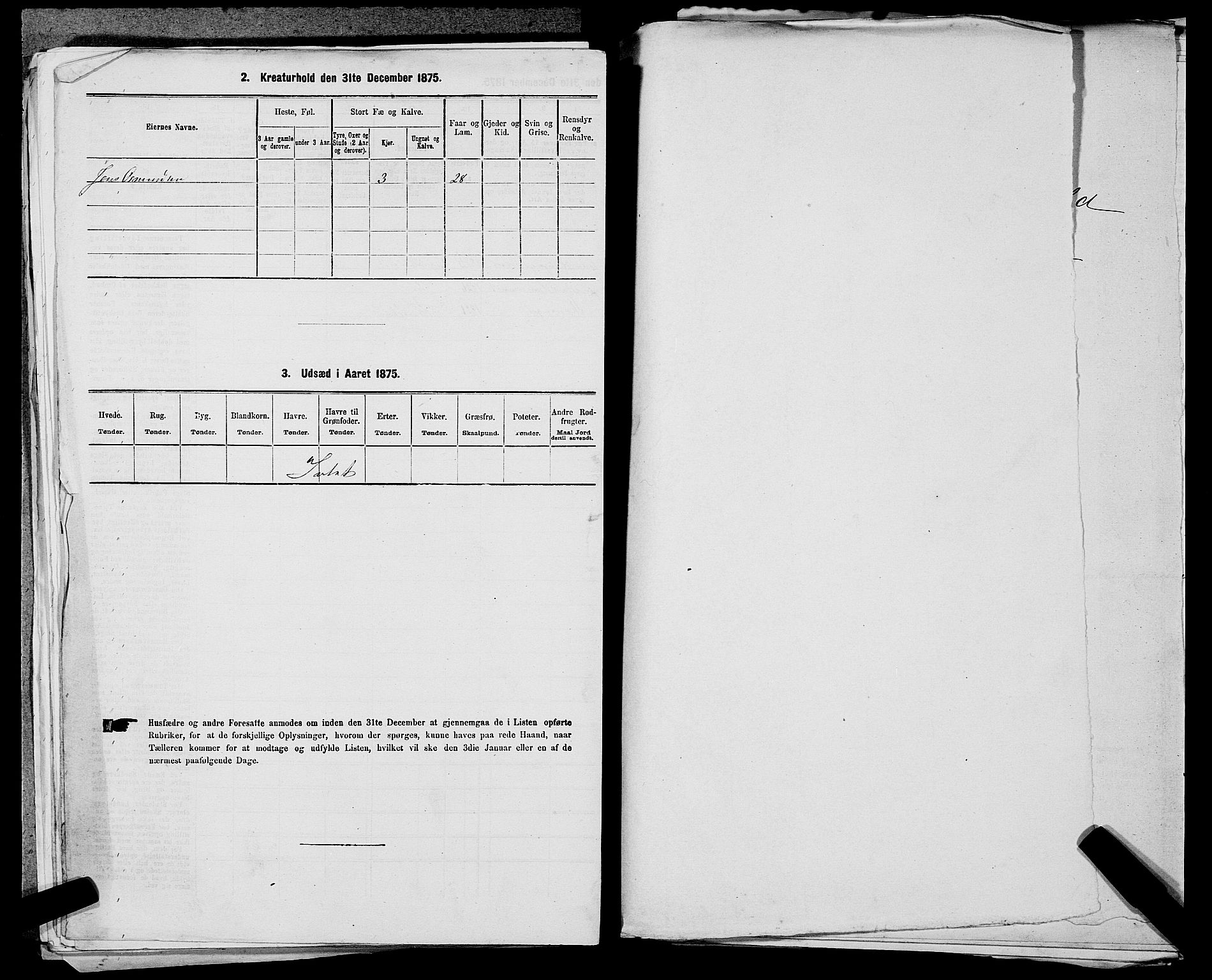 SAST, 1875 census for 1157P Vikedal, 1875, p. 532