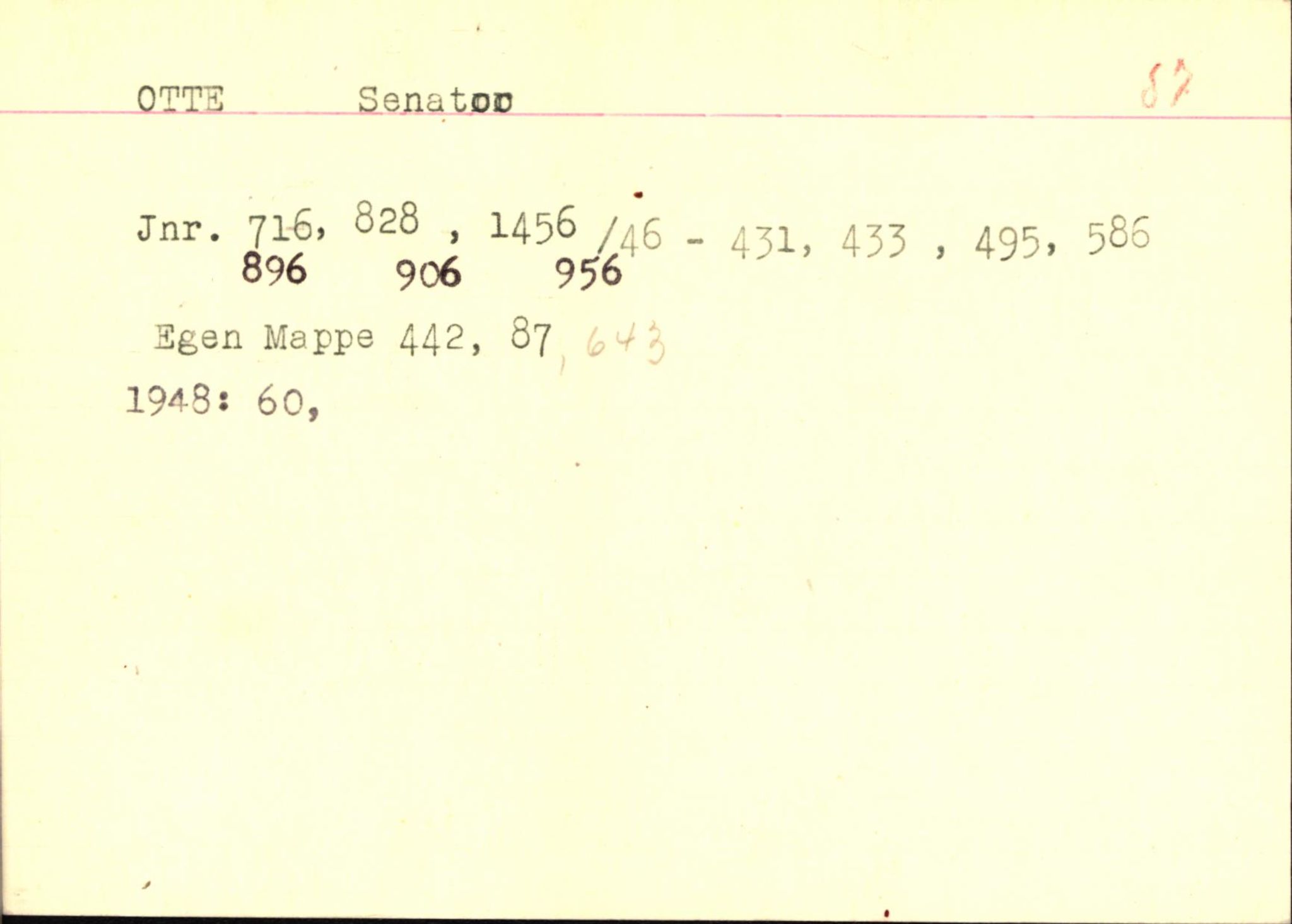 Forsvaret, Forsvarets overkommando II, AV/RA-RAFA-3915/D/Db/L0025: CI Questionaires. Tyske okkupasjonsstyrker i Norge. Tyskere., 1945-1946, p. 73