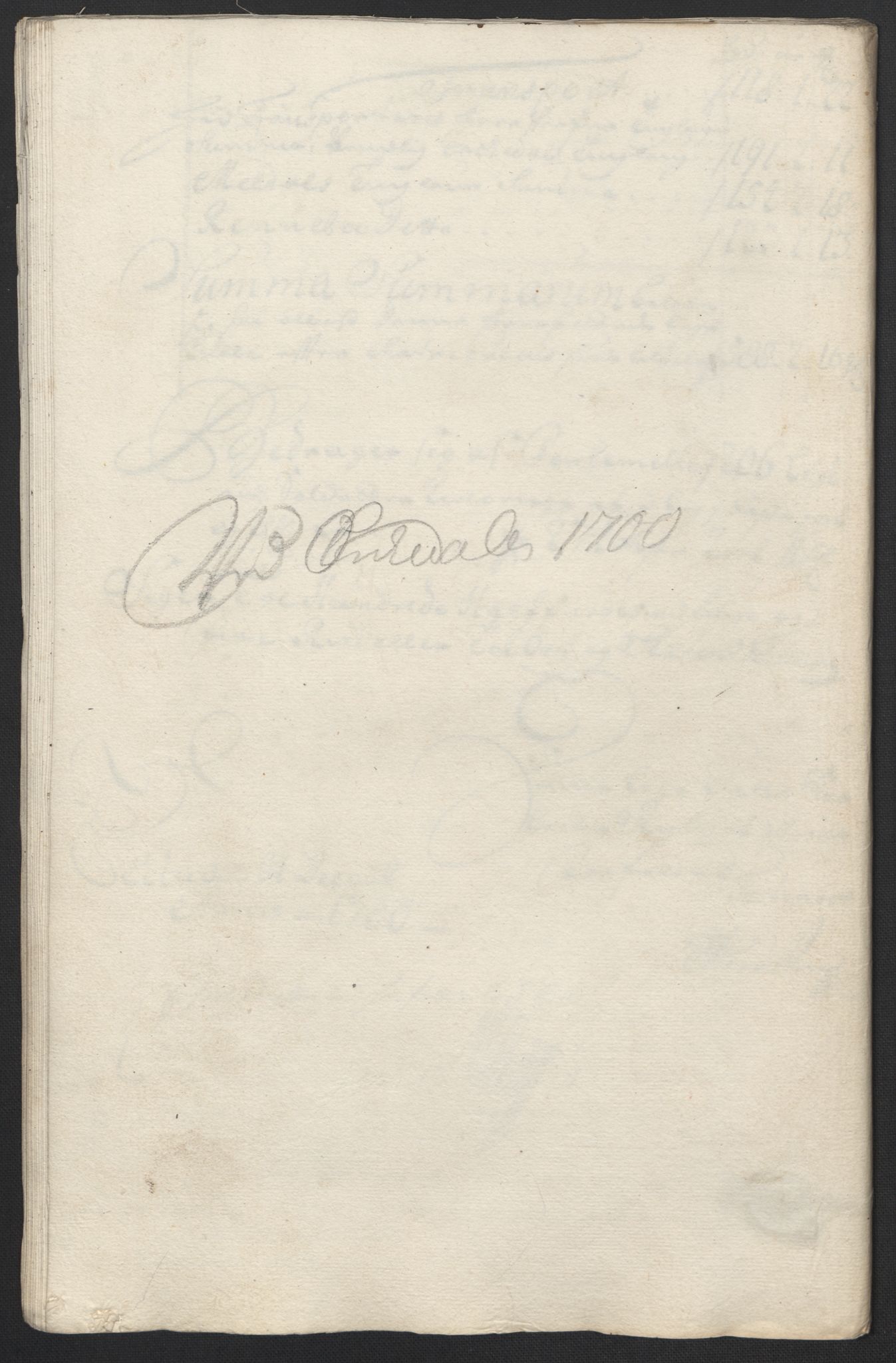 Rentekammeret inntil 1814, Reviderte regnskaper, Fogderegnskap, AV/RA-EA-4092/R60/L3950: Fogderegnskap Orkdal og Gauldal, 1700, p. 106