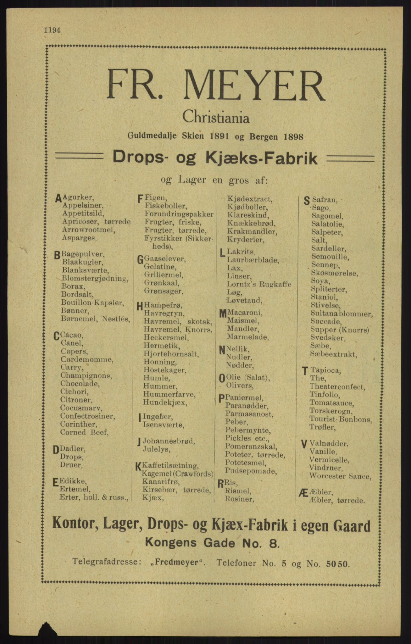 Kristiania/Oslo adressebok, PUBL/-, 1913, p. 1154