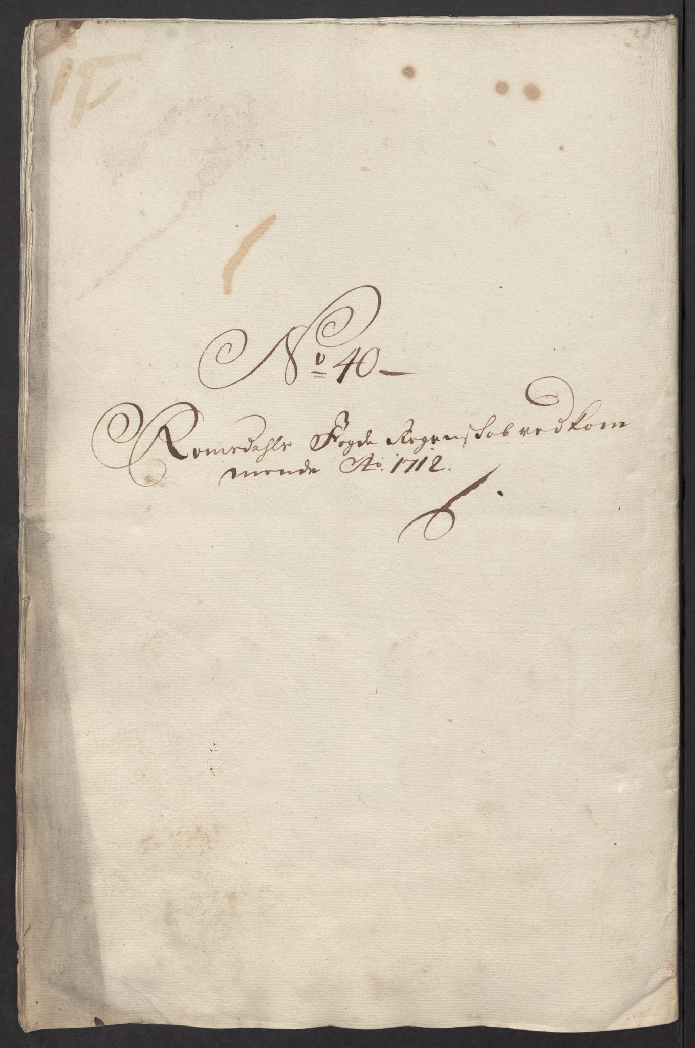 Rentekammeret inntil 1814, Reviderte regnskaper, Fogderegnskap, AV/RA-EA-4092/R55/L3661: Fogderegnskap Romsdal, 1712, p. 242