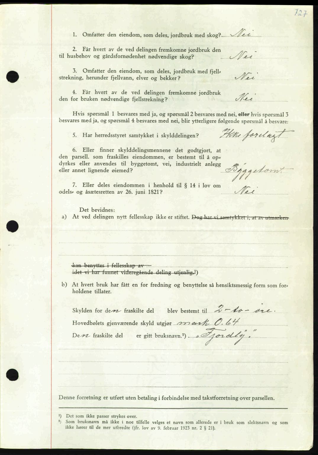 Nordmøre sorenskriveri, AV/SAT-A-4132/1/2/2Ca: Mortgage book no. A113, 1949-1950, Diary no: : 66/1950