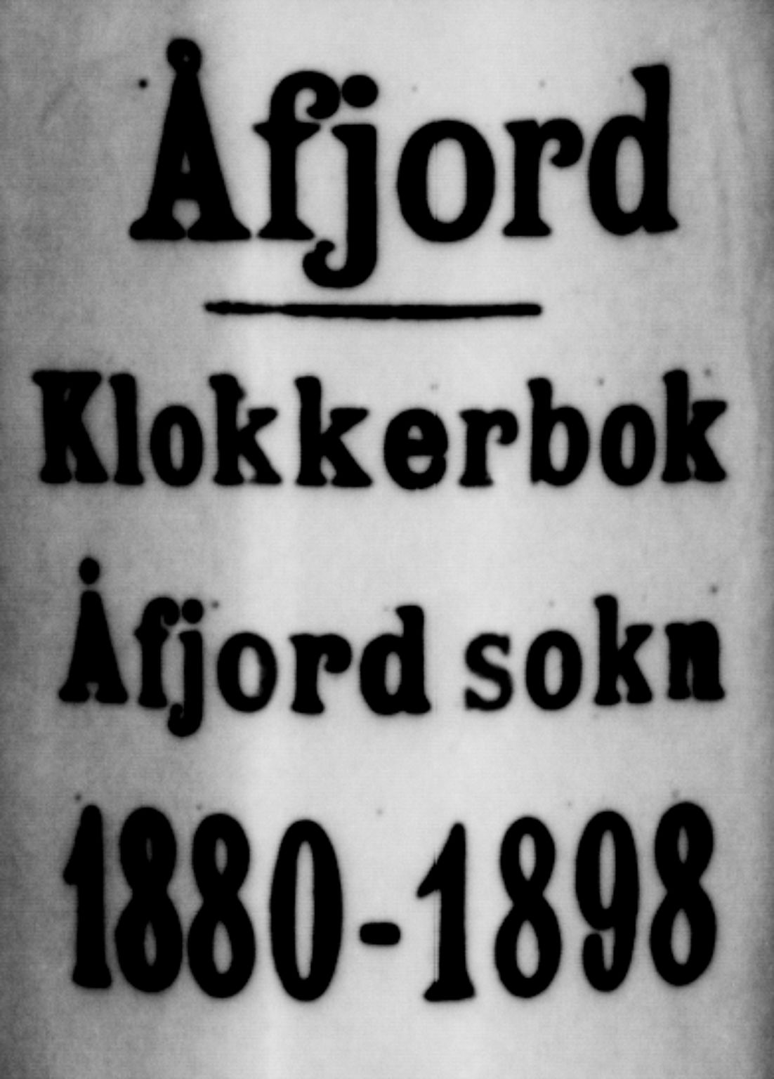 Ministerialprotokoller, klokkerbøker og fødselsregistre - Sør-Trøndelag, SAT/A-1456/655/L0687: Parish register (copy) no. 655C03, 1880-1898