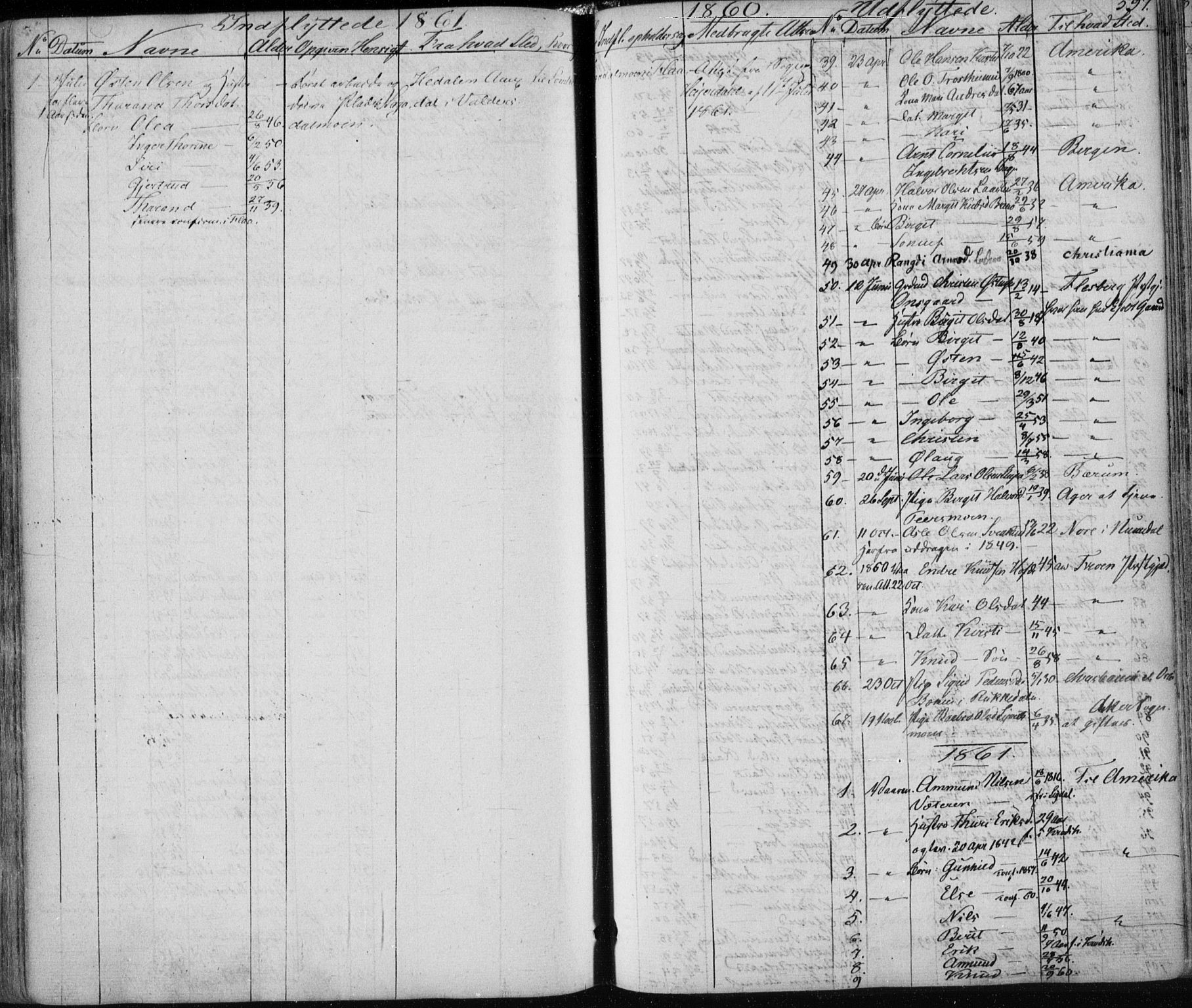 Nes kirkebøker, AV/SAKO-A-236/F/Fa/L0009: Parish register (official) no. 9, 1834-1863, p. 597