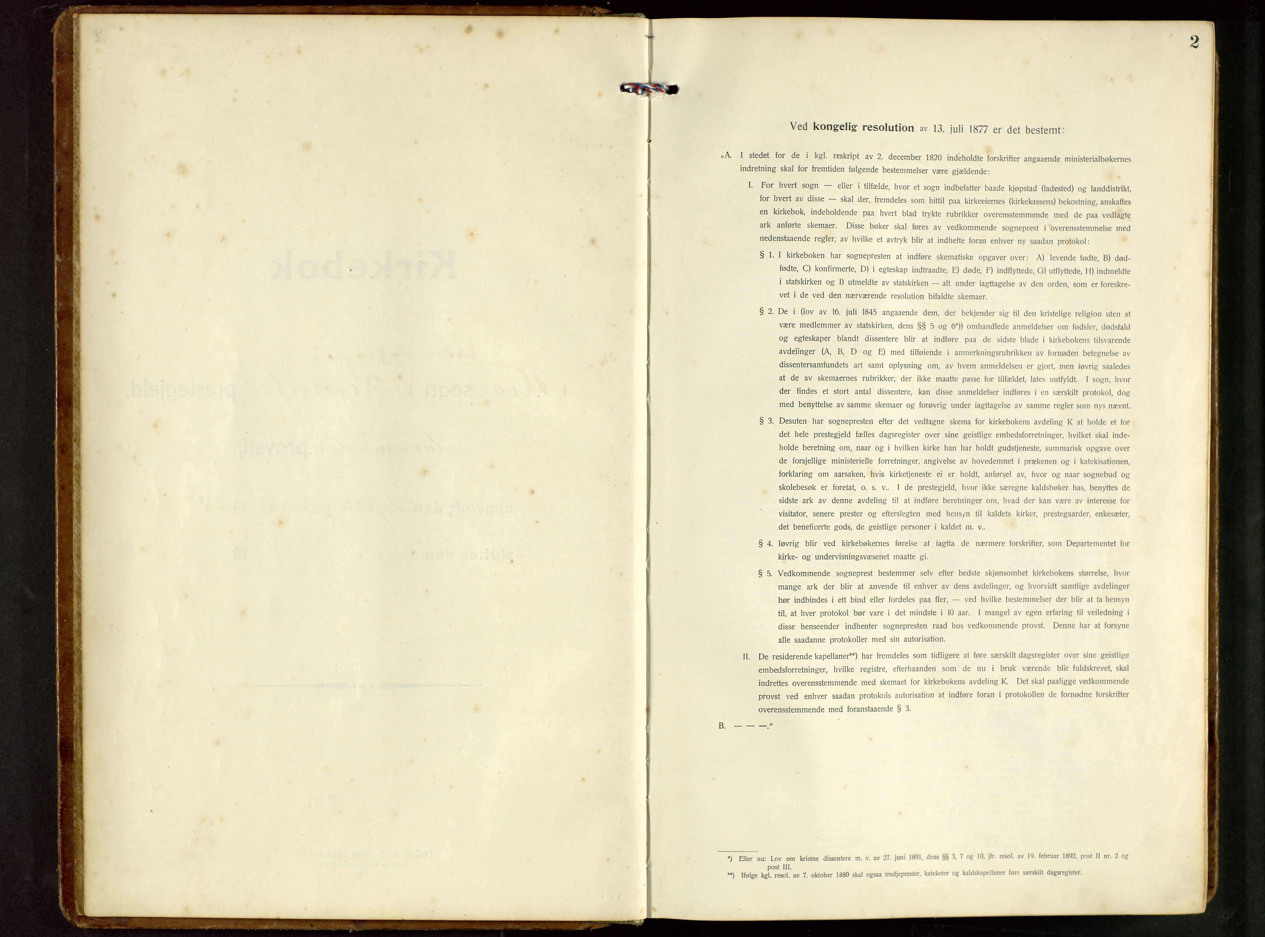 Kopervik sokneprestkontor, SAST/A-101850/H/Ha/Hab/L0014: Parish register (copy) no. B 14, 1922-1947, p. 2
