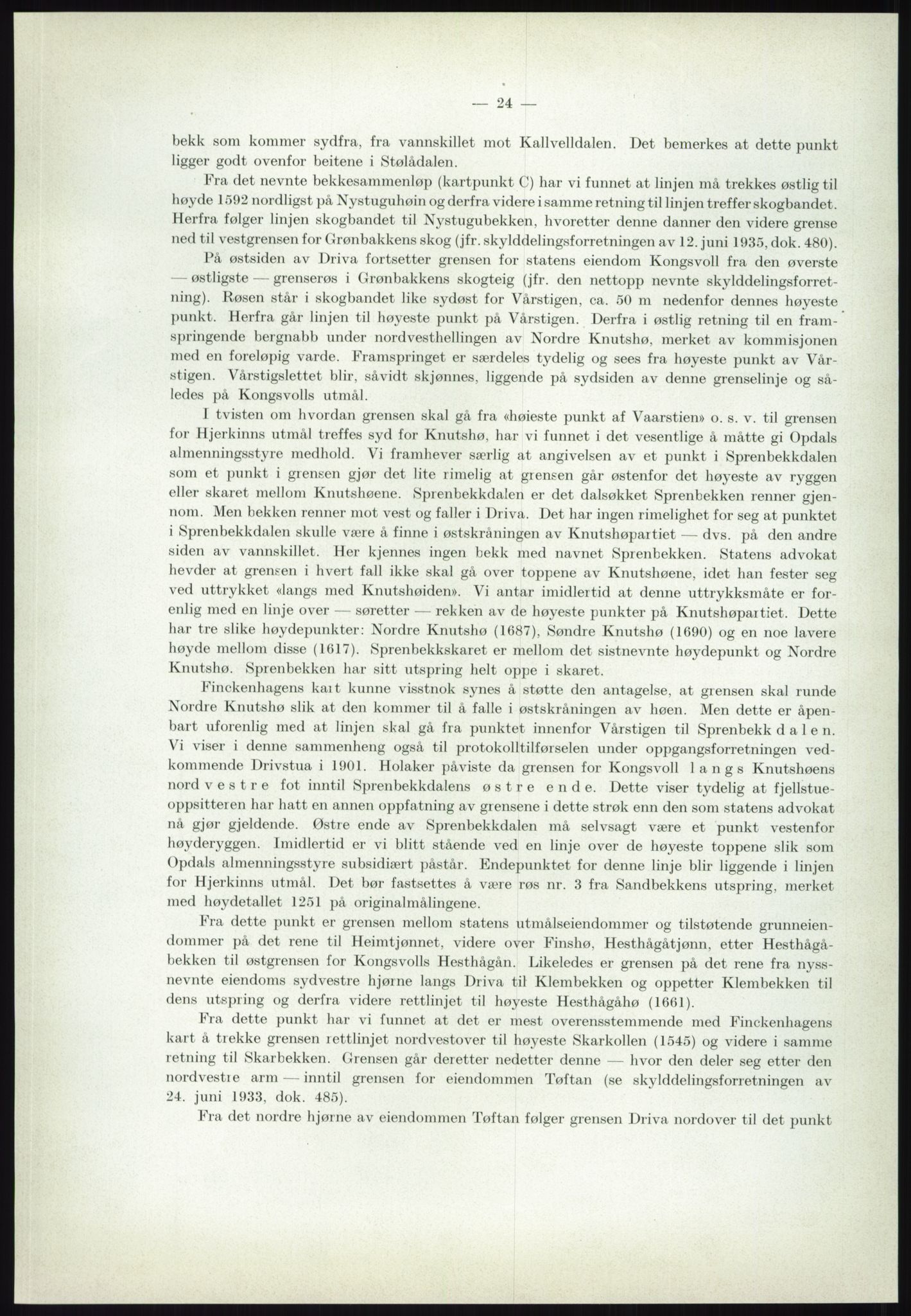 Høyfjellskommisjonen, AV/RA-S-1546/X/Xa/L0001: Nr. 1-33, 1909-1953, p. 4085