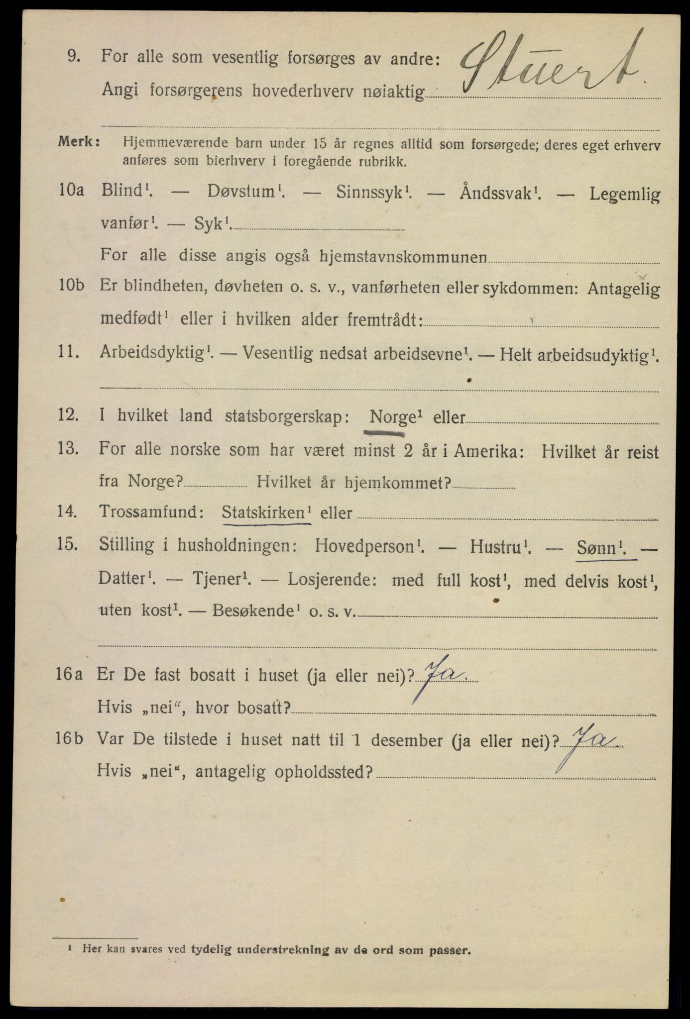 SAKO, 1920 census for Drammen, 1920, p. 18872