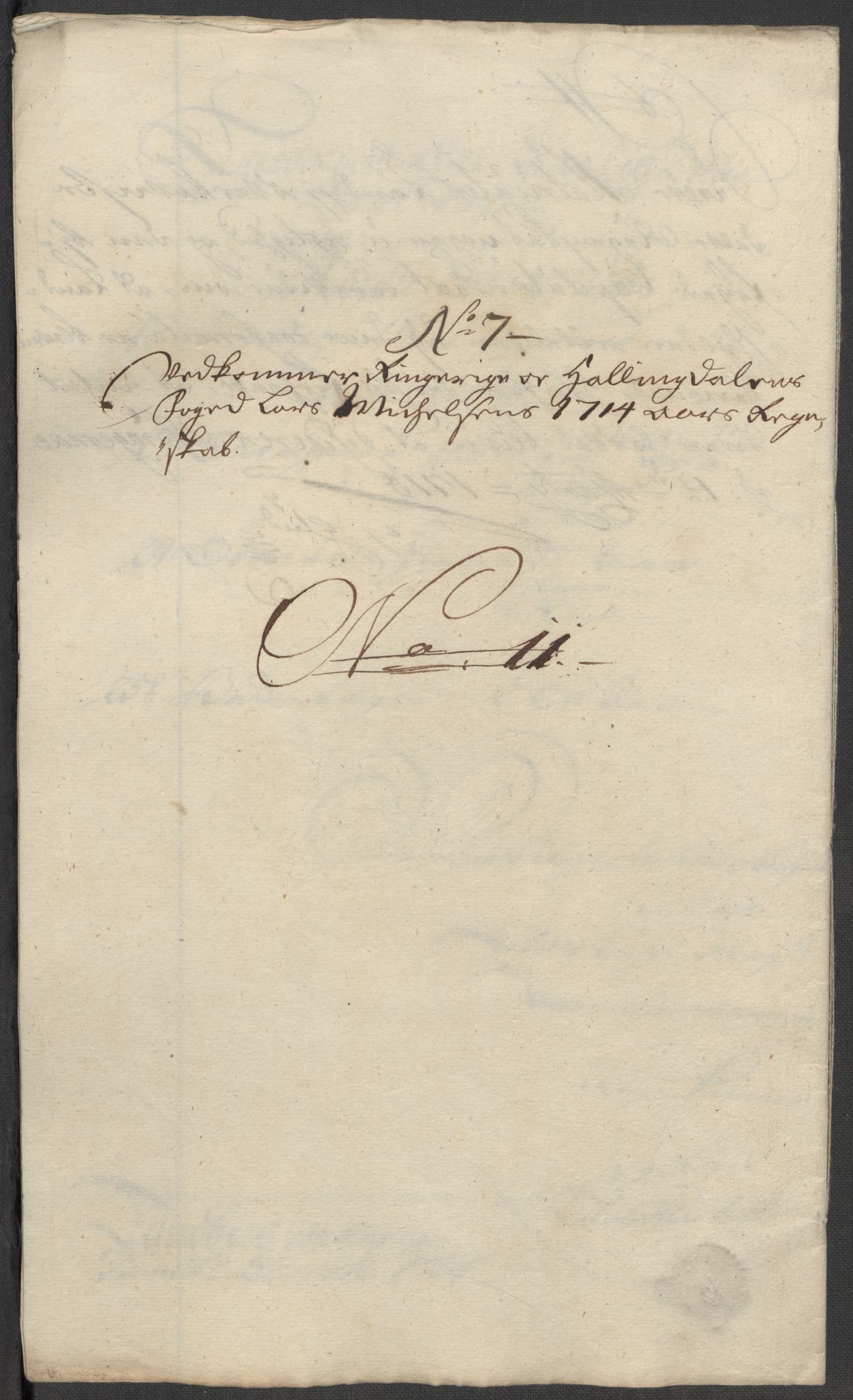 Rentekammeret inntil 1814, Reviderte regnskaper, Fogderegnskap, RA/EA-4092/R23/L1471: Fogderegnskap Ringerike og Hallingdal, 1713-1714, p. 406