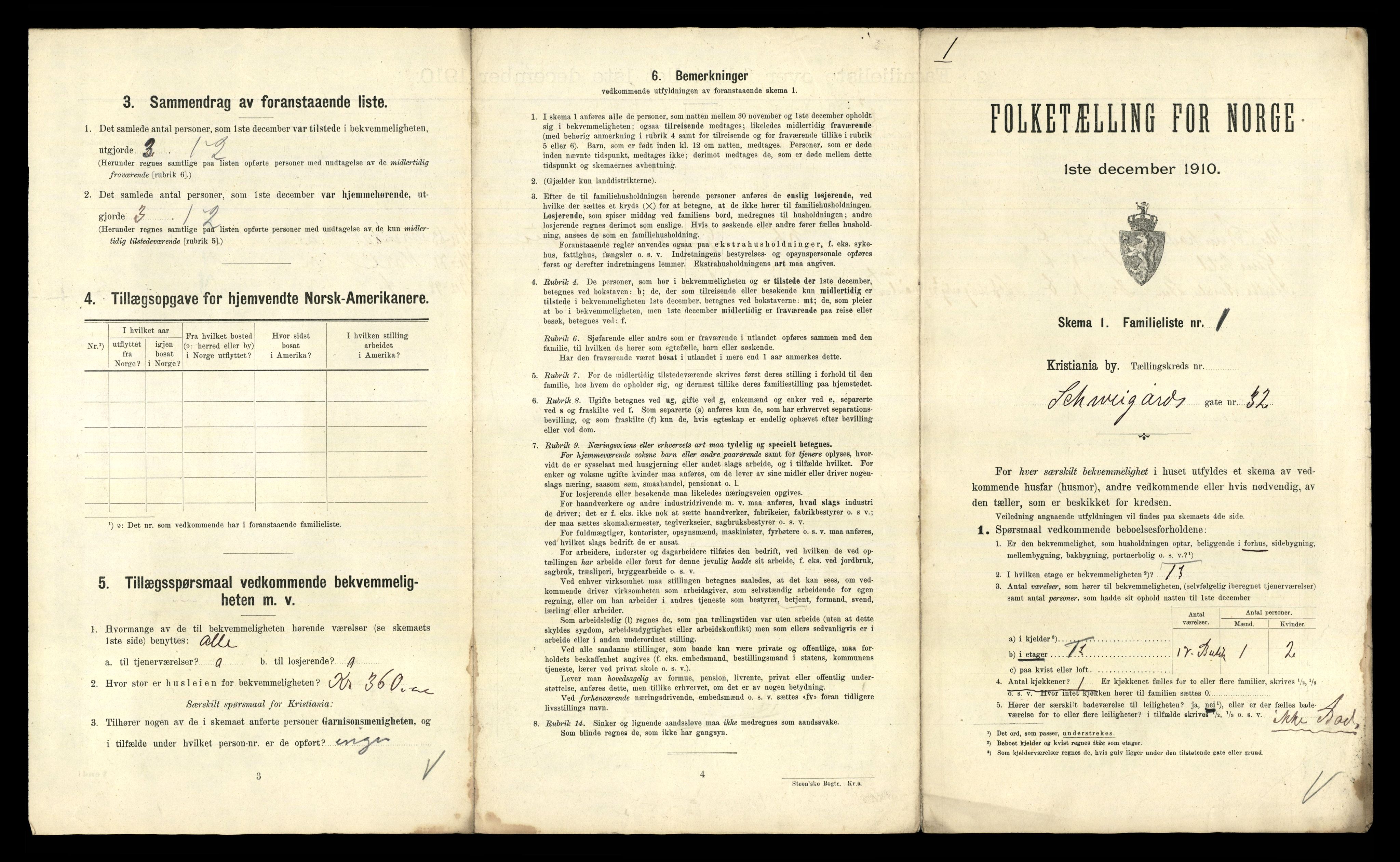 RA, 1910 census for Kristiania, 1910, p. 86679