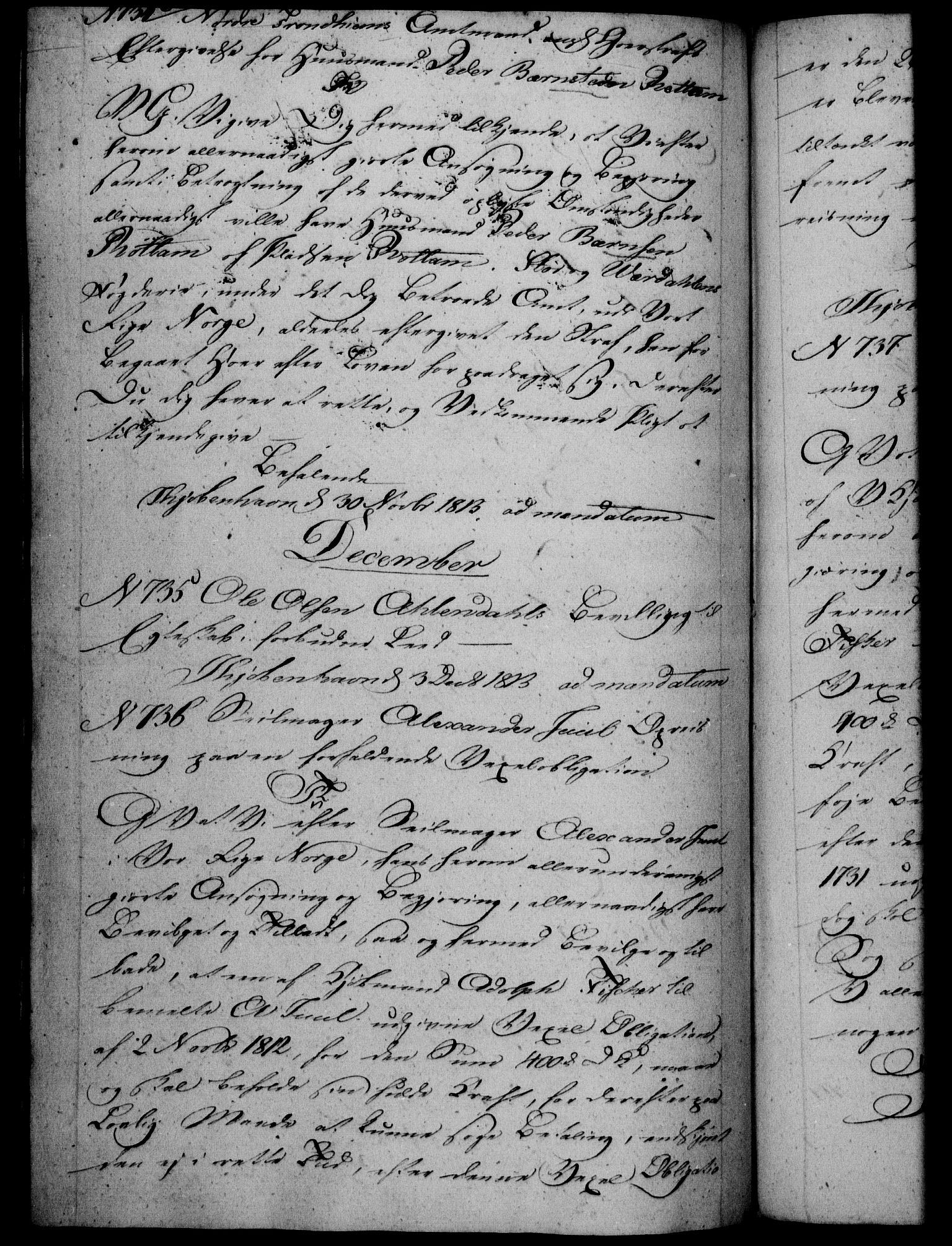 Danske Kanselli 1800-1814, AV/RA-EA-3024/H/Hf/Hfb/Hfba/L0005: Registranter, 1811-1814, p. 407b