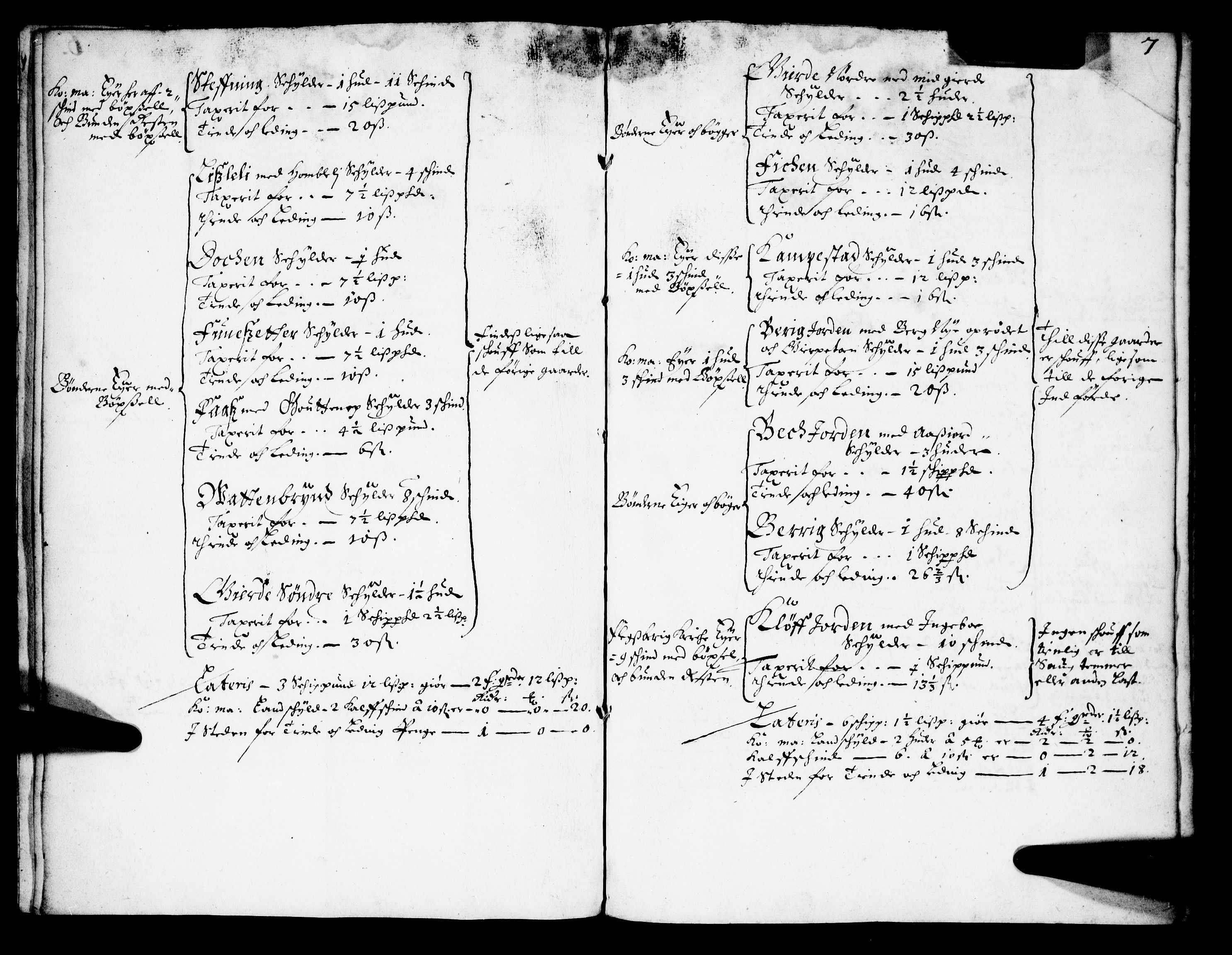 Rentekammeret inntil 1814, Realistisk ordnet avdeling, AV/RA-EA-4070/N/Nb/Nba/L0027: Numedal, 1668, p. 6b-7a