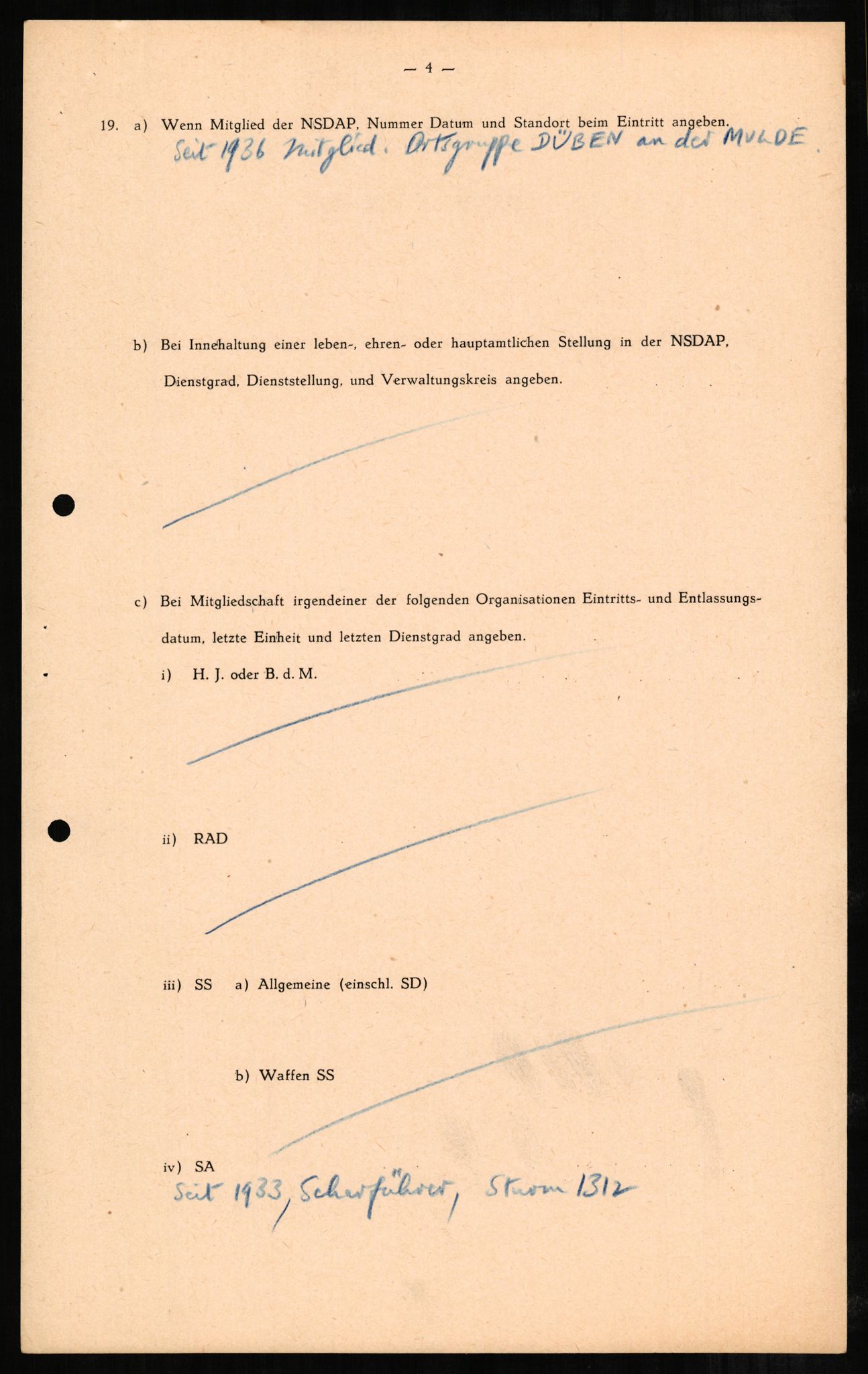 Forsvaret, Forsvarets overkommando II, AV/RA-RAFA-3915/D/Db/L0001: CI Questionaires. Tyske okkupasjonsstyrker i Norge. Tyskere., 1945-1946, p. 262