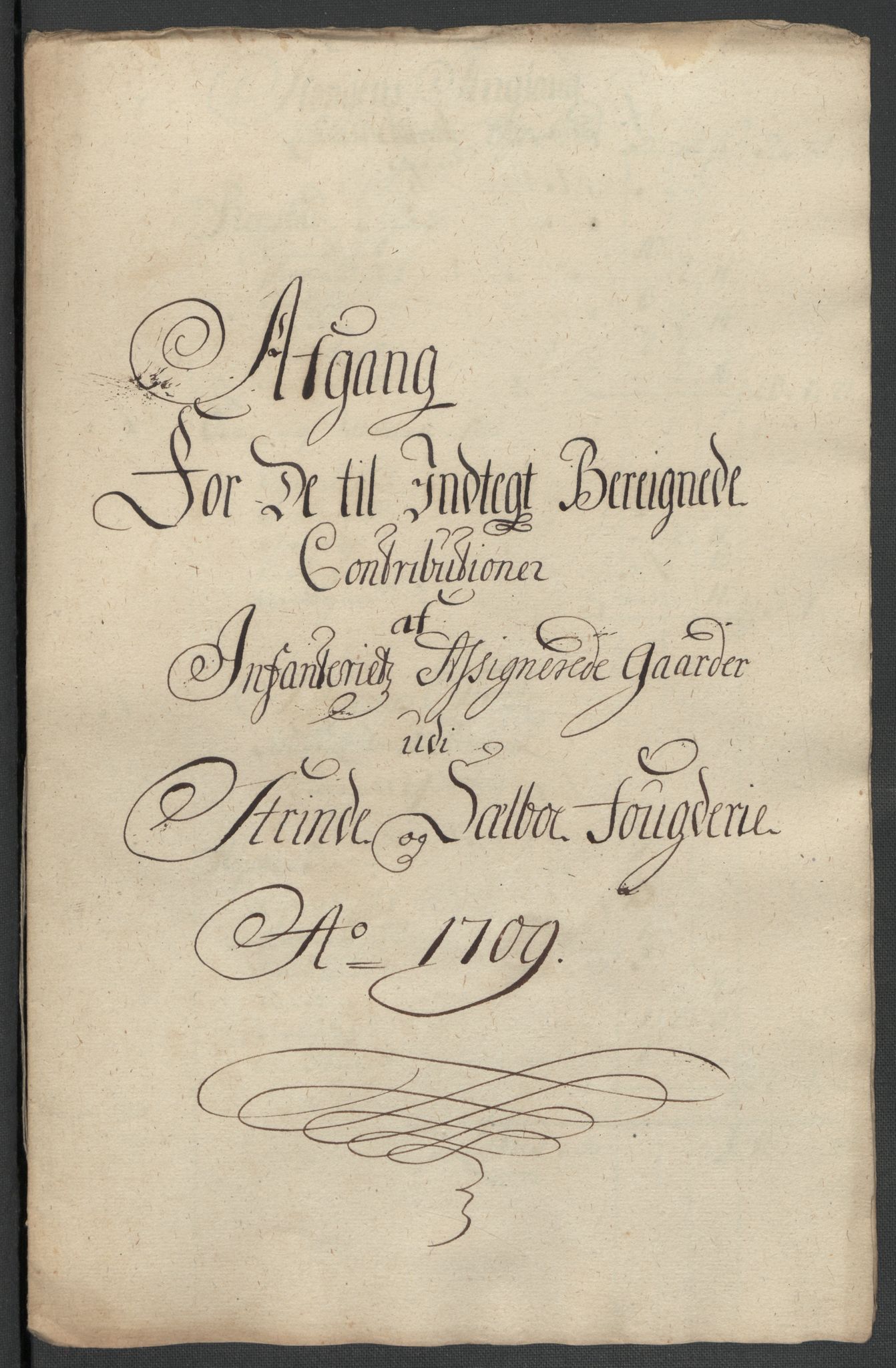 Rentekammeret inntil 1814, Reviderte regnskaper, Fogderegnskap, RA/EA-4092/R61/L4111: Fogderegnskap Strinda og Selbu, 1709-1710, p. 162